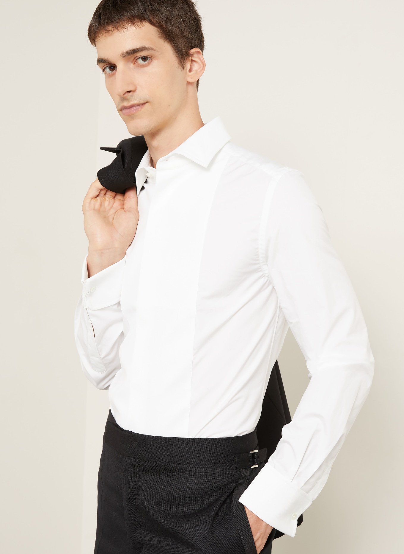 JW ANDERSON Slim-Fit Shirt: WHITE