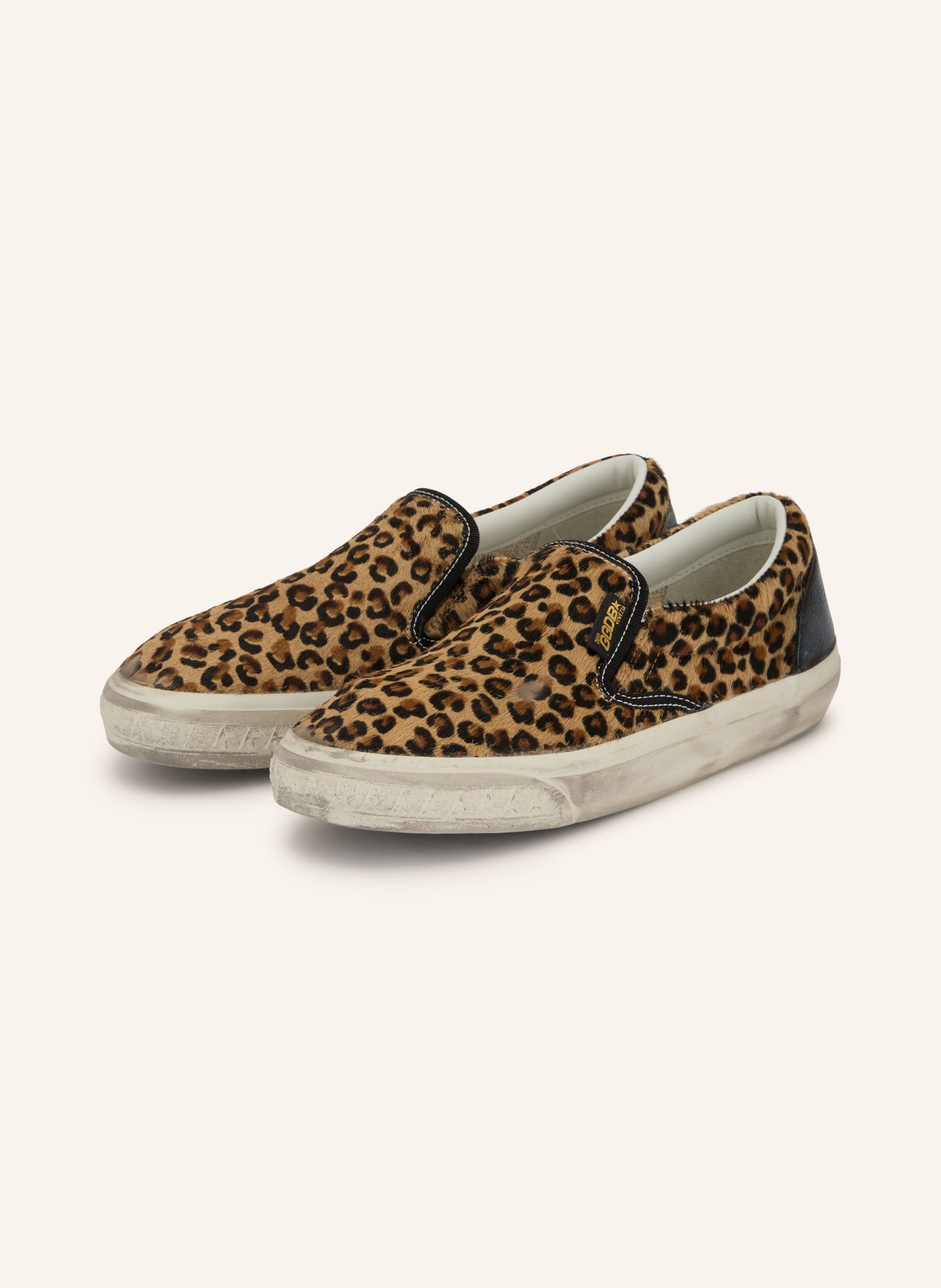 GOLDEN GOOSE Instapsneakers VCE: LICHTBRUIN / MARRON FONCÉ / ZWART