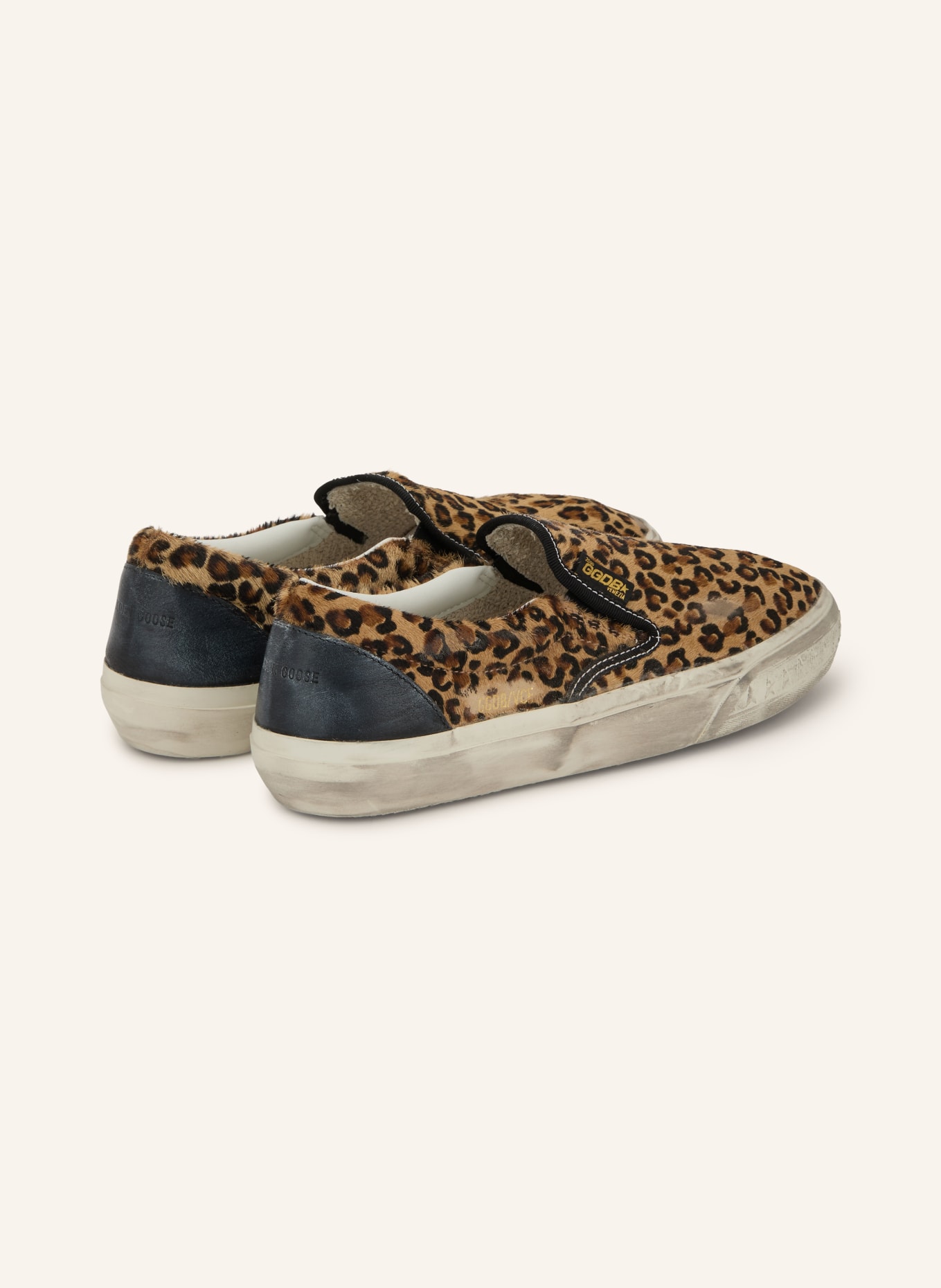 GOLDEN GOOSE Instapsneakers VCE: LICHTBRUIN / MARRON FONCÉ / ZWART