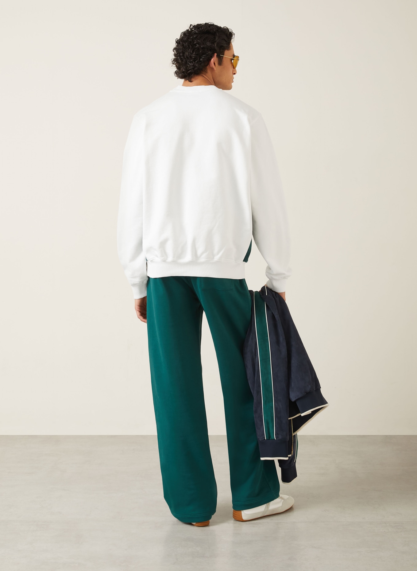 Casablanca Sweatshirt: BLANC / ROUGE / GROEN