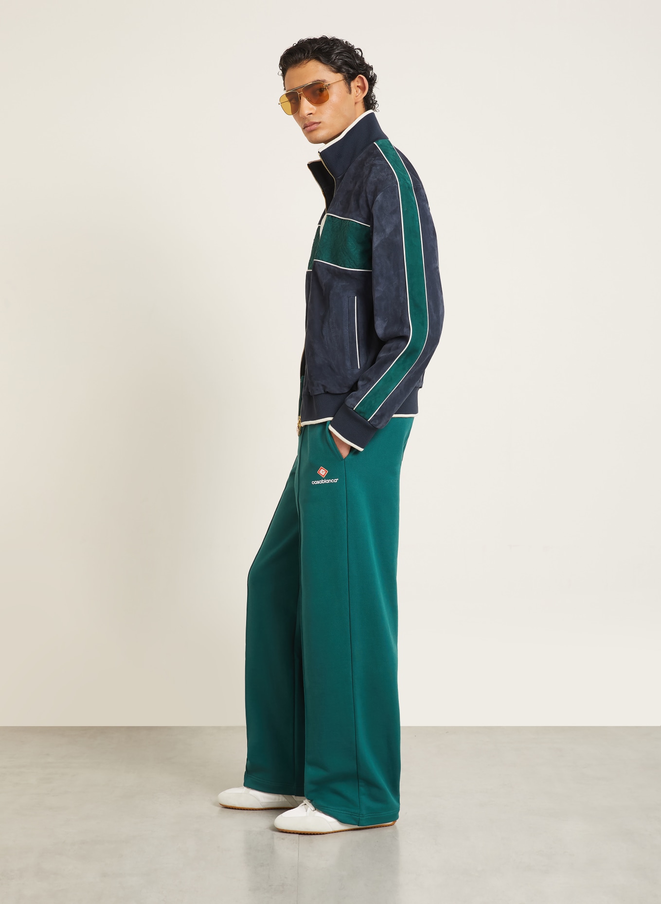 Casablanca Sweatpant: GROEN