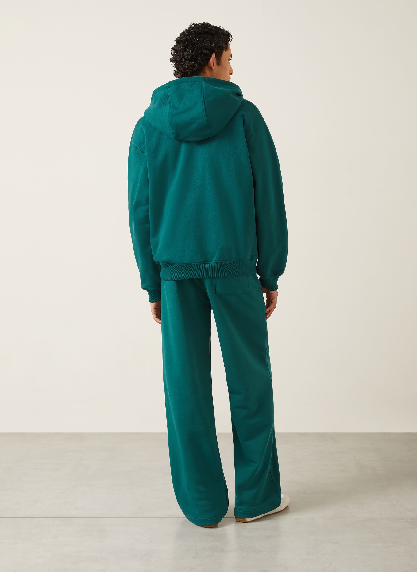 Casablanca Zip-up sweatshirt: GREEN