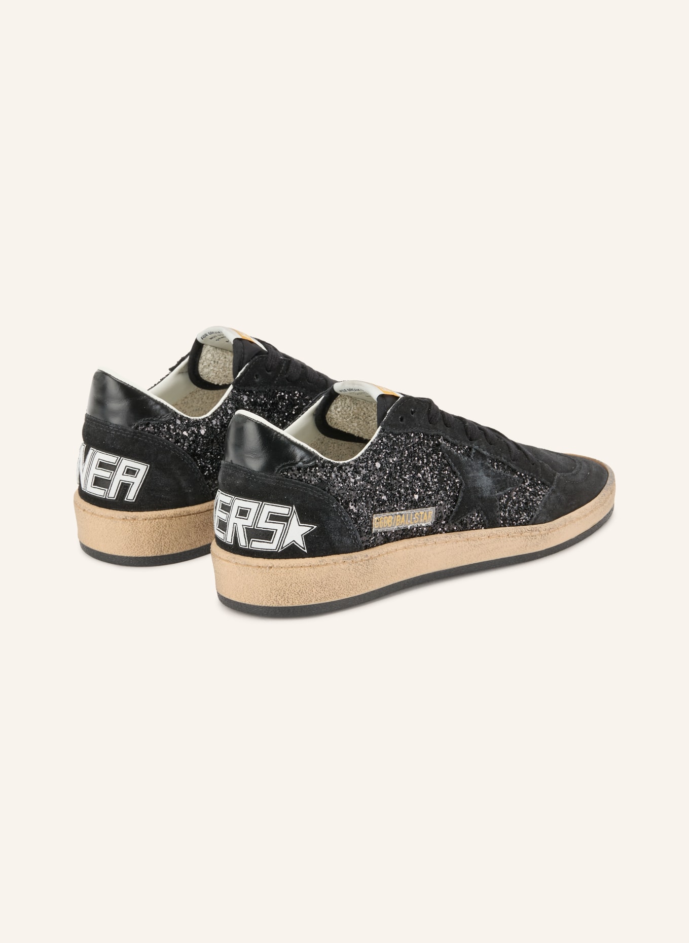 GOLDEN GOOSE Sneakers BALLSTAR: ZWART