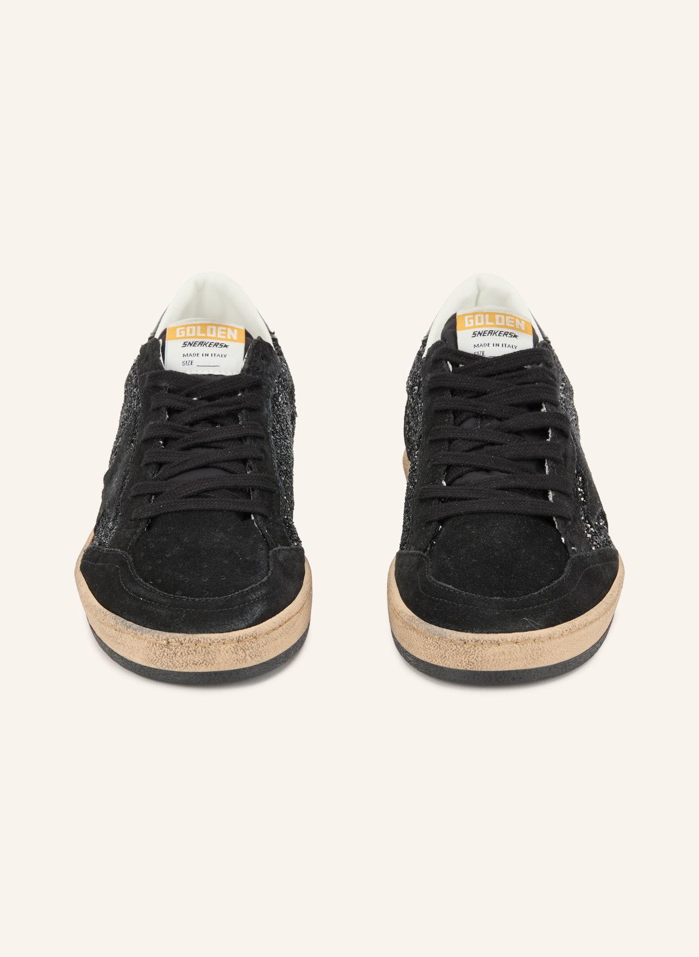 GOLDEN GOOSE Sneakers BALLSTAR: ZWART