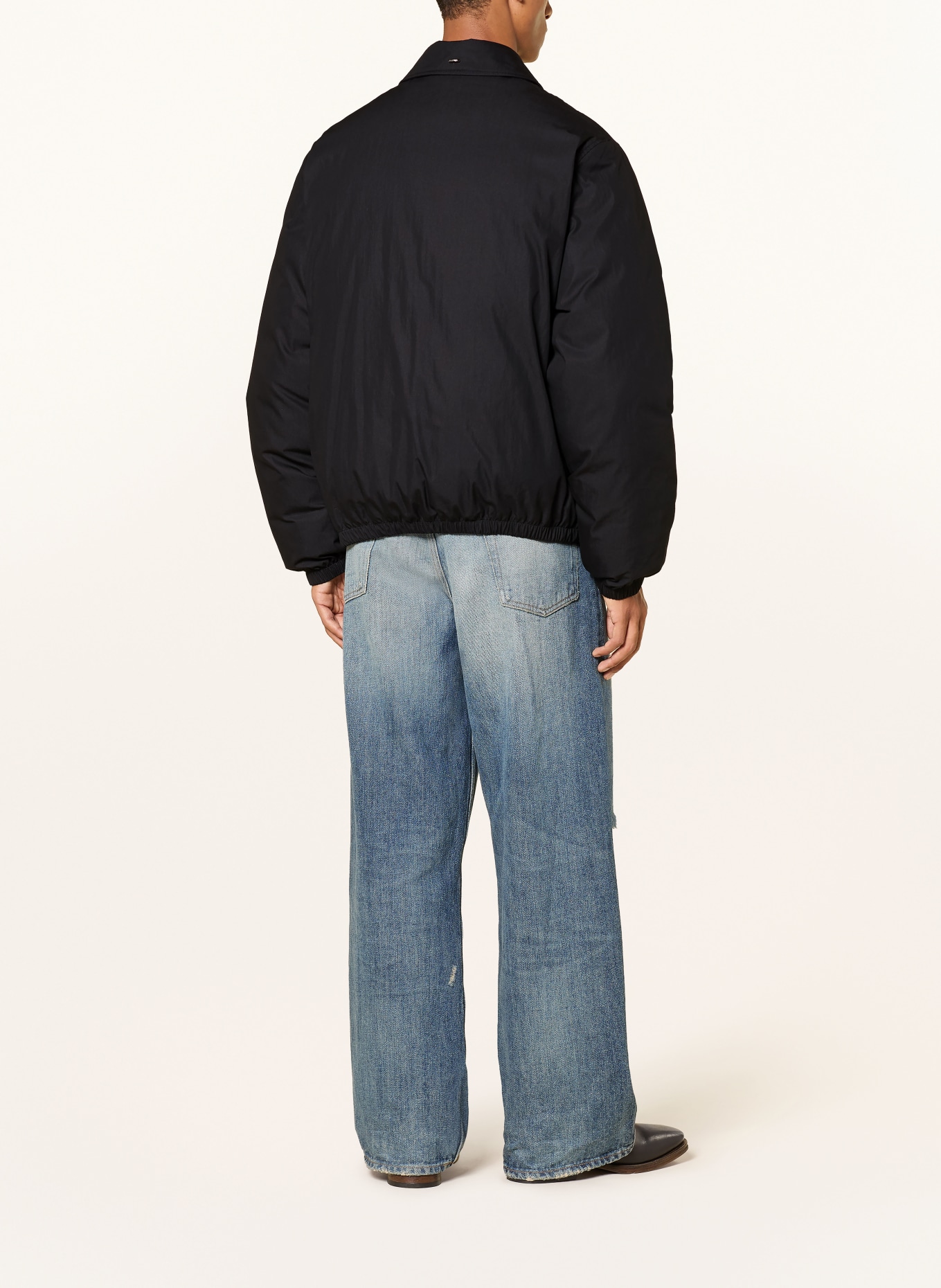 OUR LEGACY Donsjas AVENUE PUFFA: ZWART