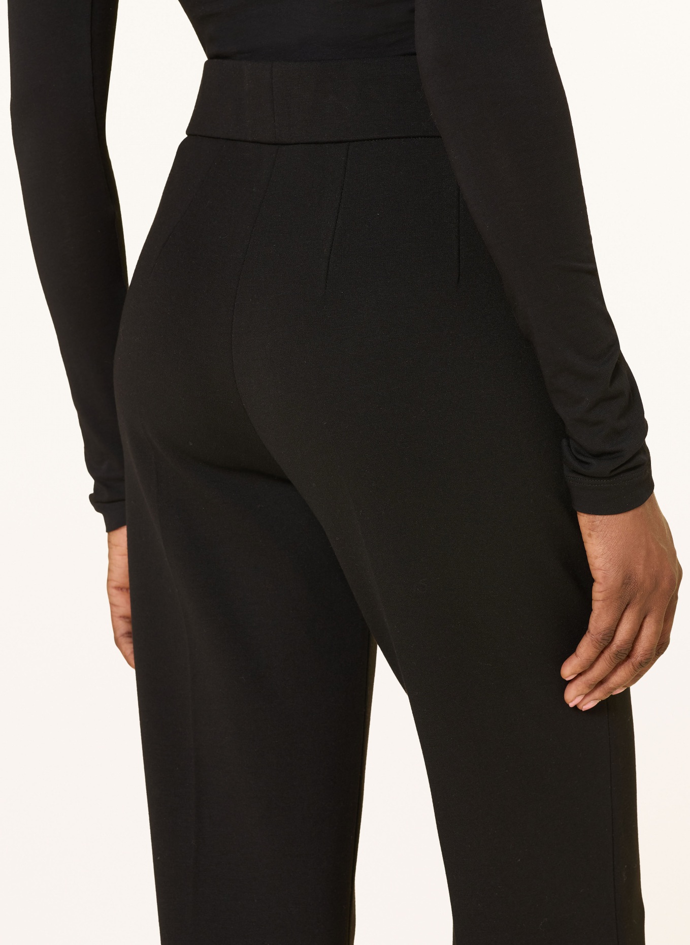 SEDUCTIVE Hose NANETTE EASY KICK: SCHWARZ / GOLD