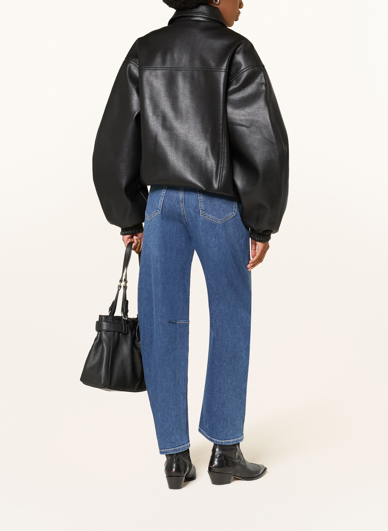 SEDUCTIVE Barrel Jeans MICKIE: 867 USED BLUE