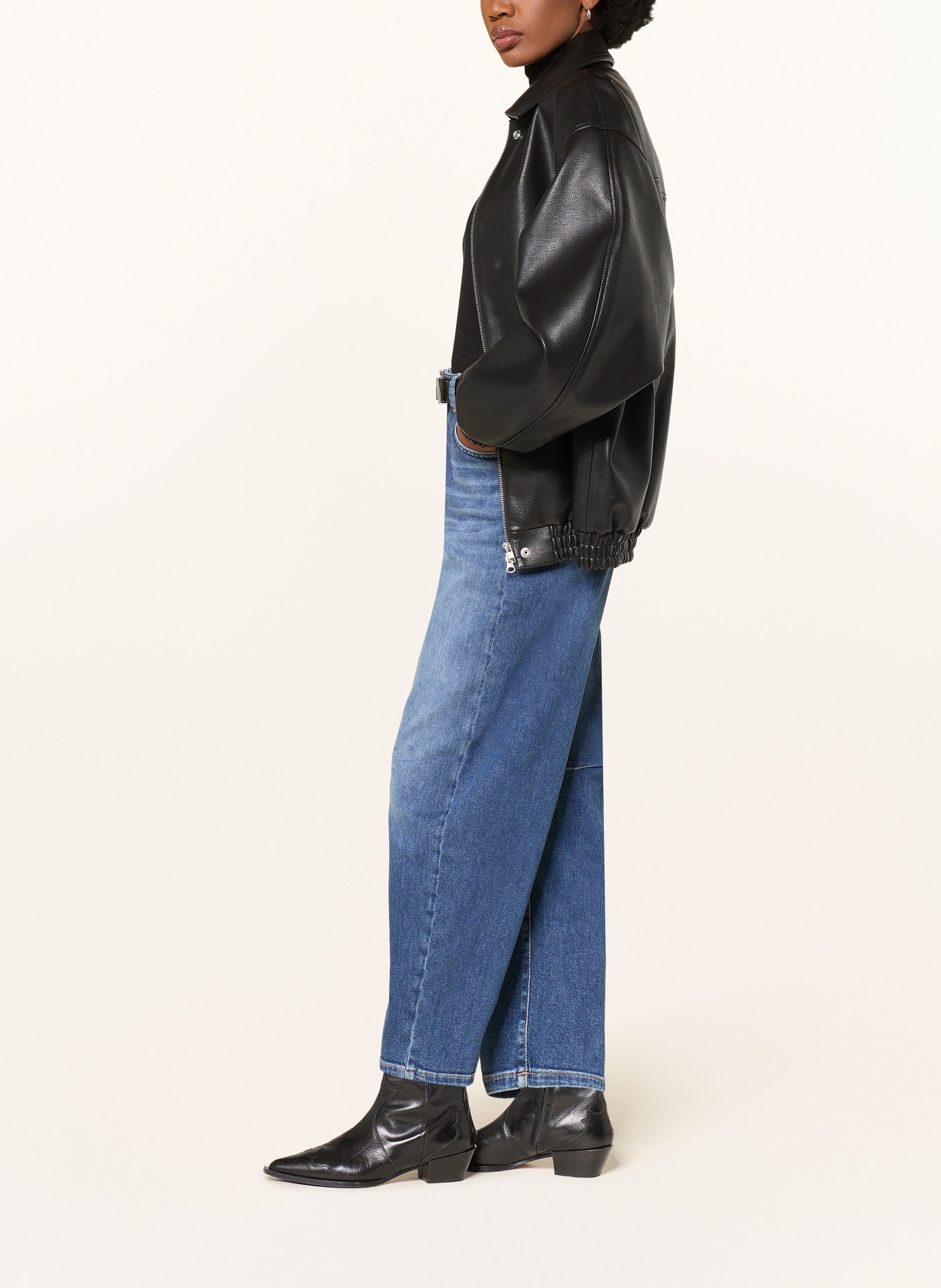 SEDUCTIVE Barrel Jeans MICKIE: 867 USED BLUE
