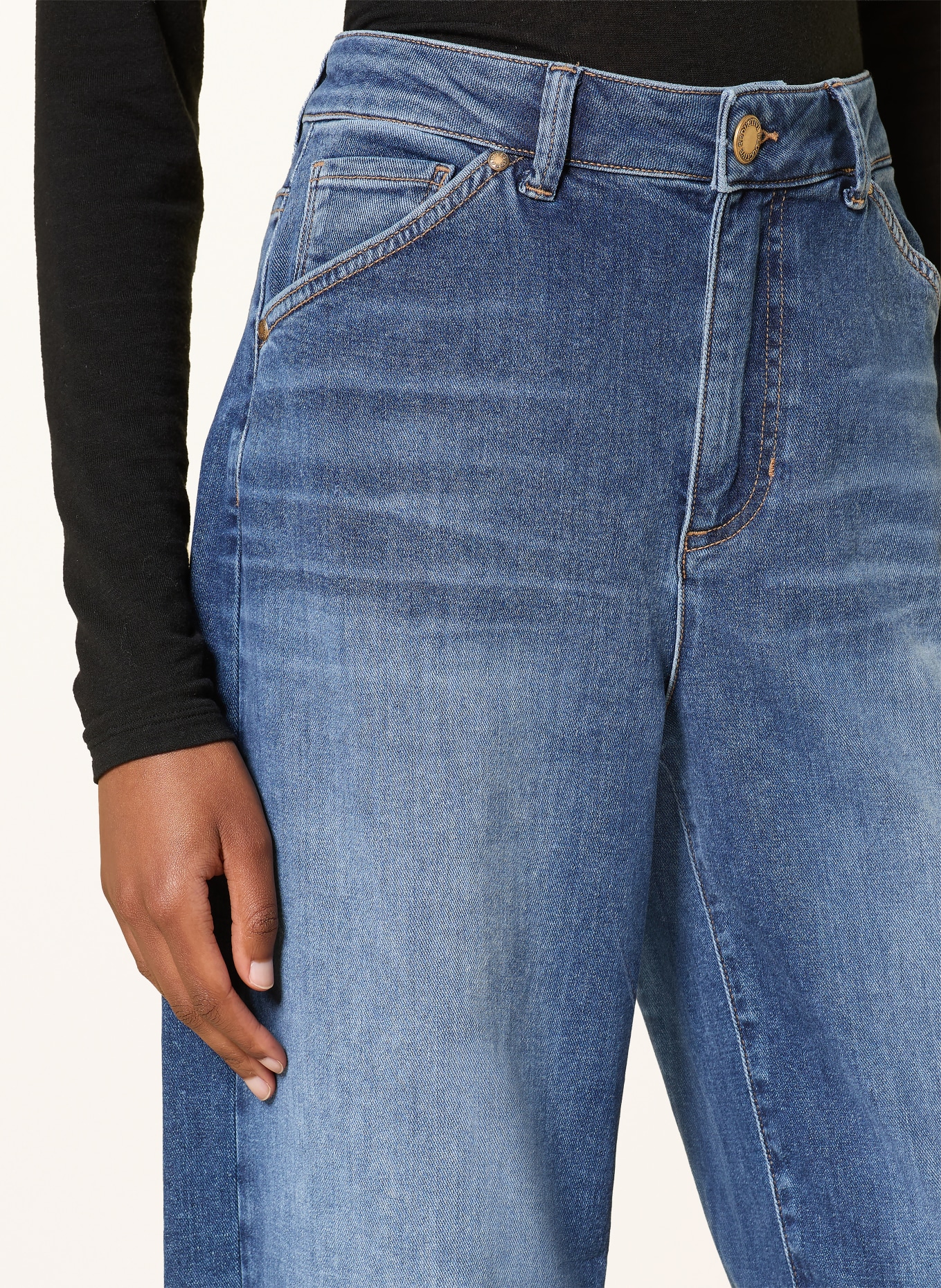SEDUCTIVE Barrel Jeans MICKIE: 867 USED BLUE