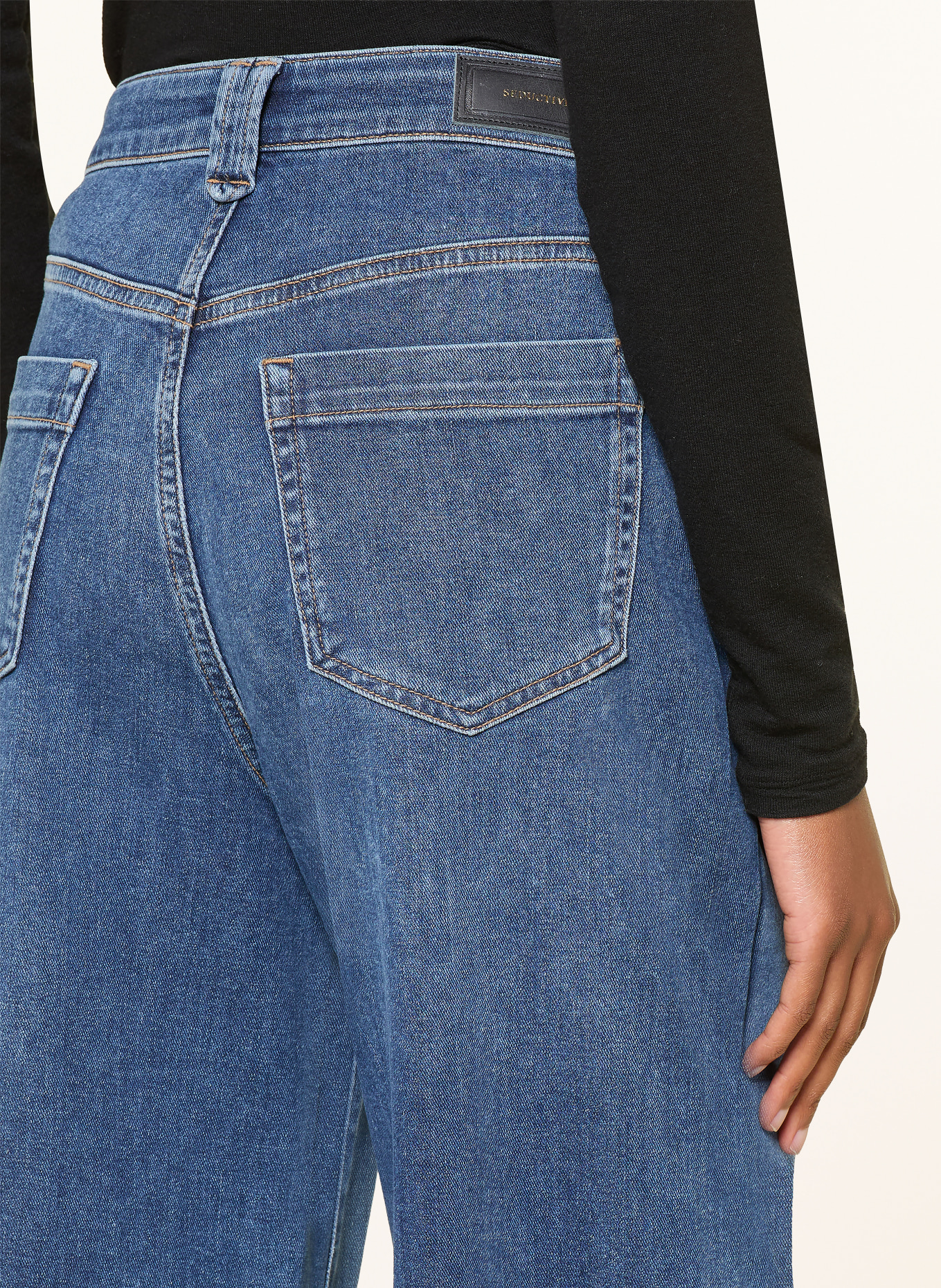 SEDUCTIVE Barrel Jeans MICKIE: 867 USED BLUE