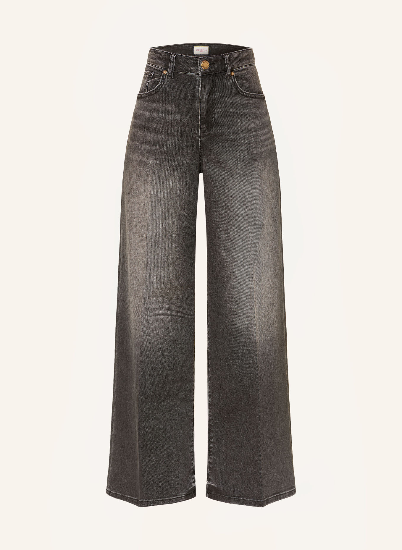 SEDUCTIVE Wide Leg Jeans MAURY: 975 Authentic Grey