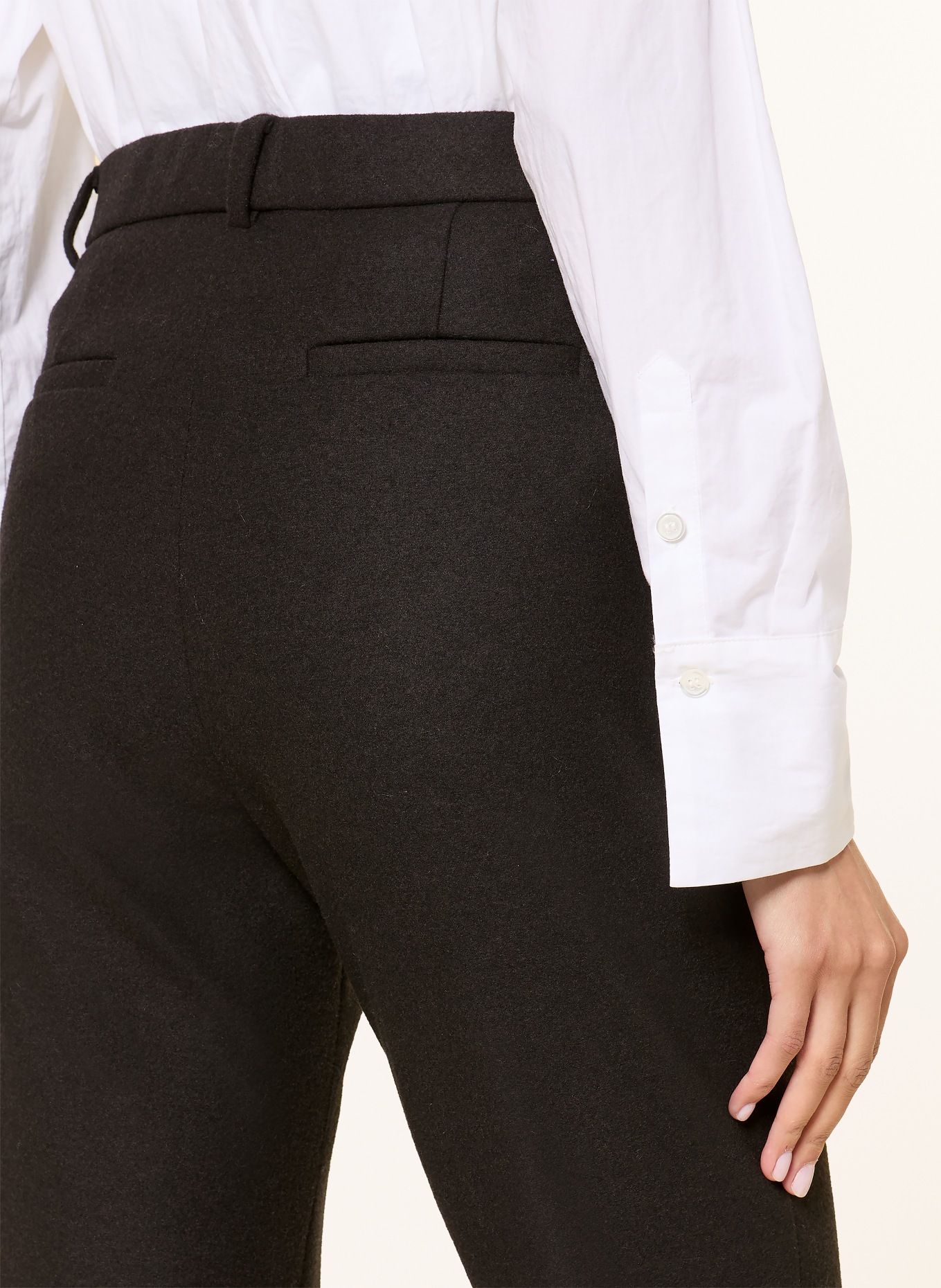 SEDUCTIVE Flanellhose ASHA: DUNKELBRAUN
