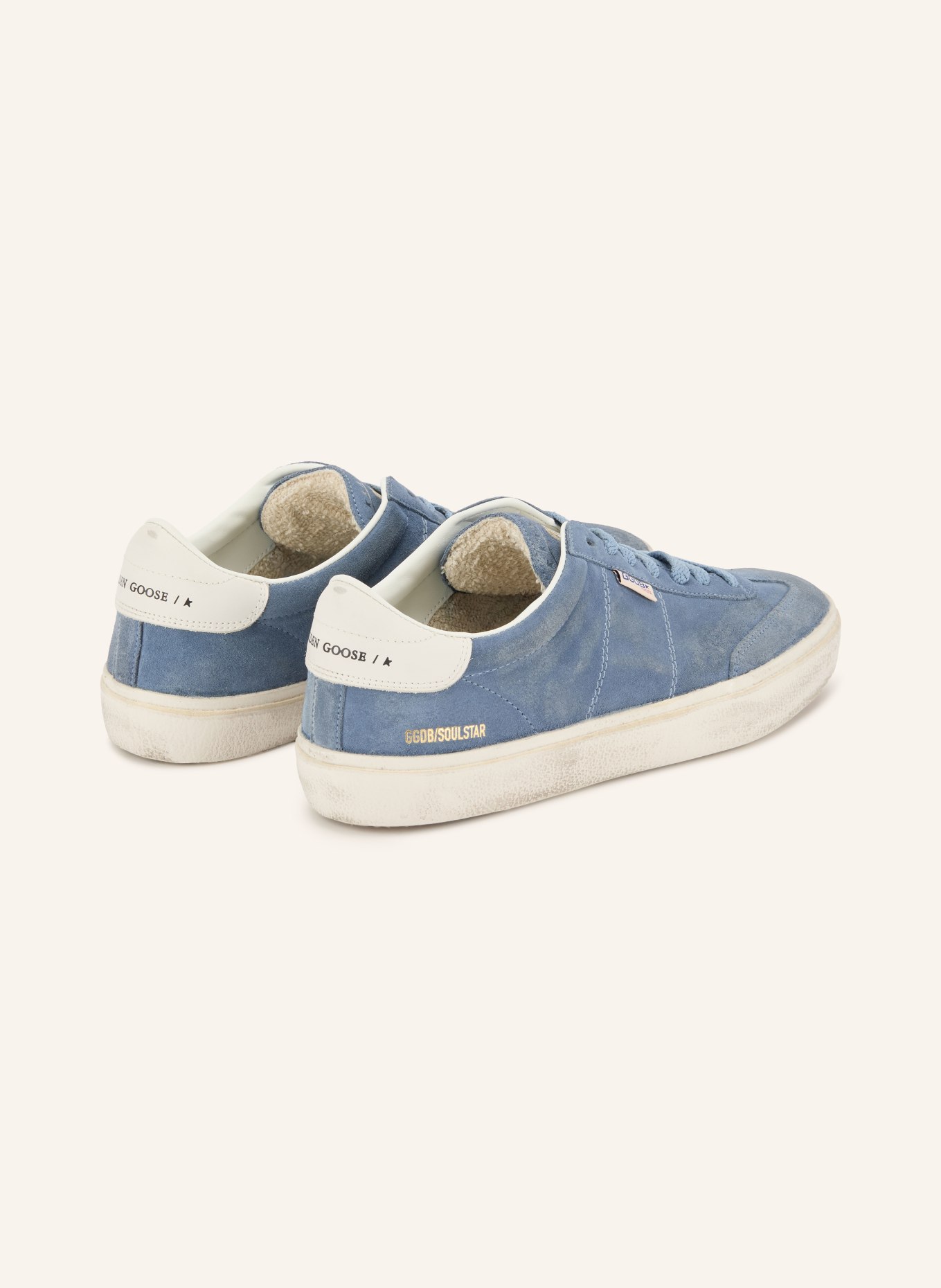 GOLDEN GOOSE Sneakers SOUL STAR: LICHTBLAUW / WIT