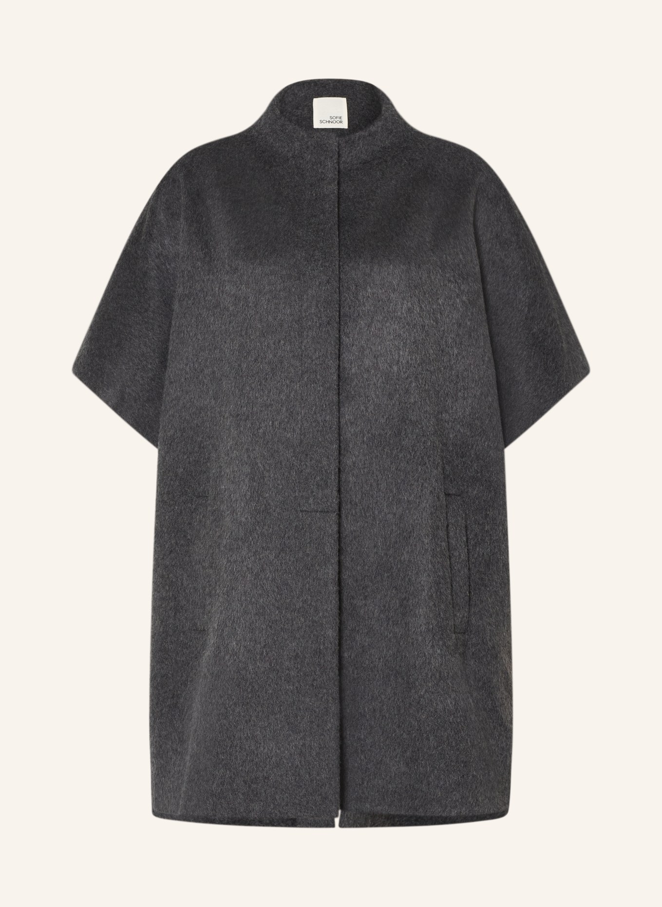 SOFIE SCHNOOR Manteau PALOMINASW à manches 3/4: GRIS FONCÉ