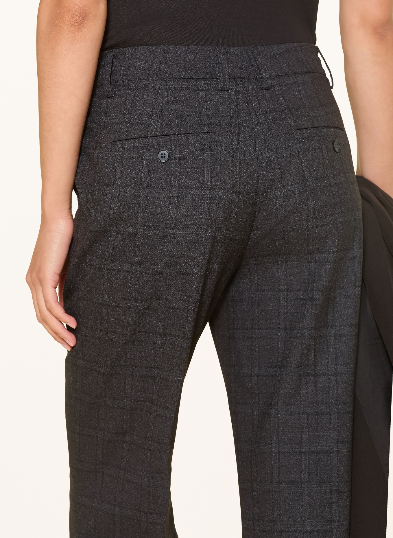 SOFIE SCHNOOR Hose FLARISSW: DUNKELGRAU
