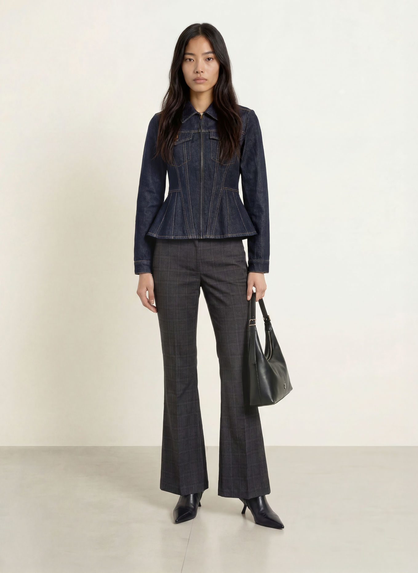 SOFIE SCHNOOR SAVAKISW Denim Jacket: 5090 Dark denim blue