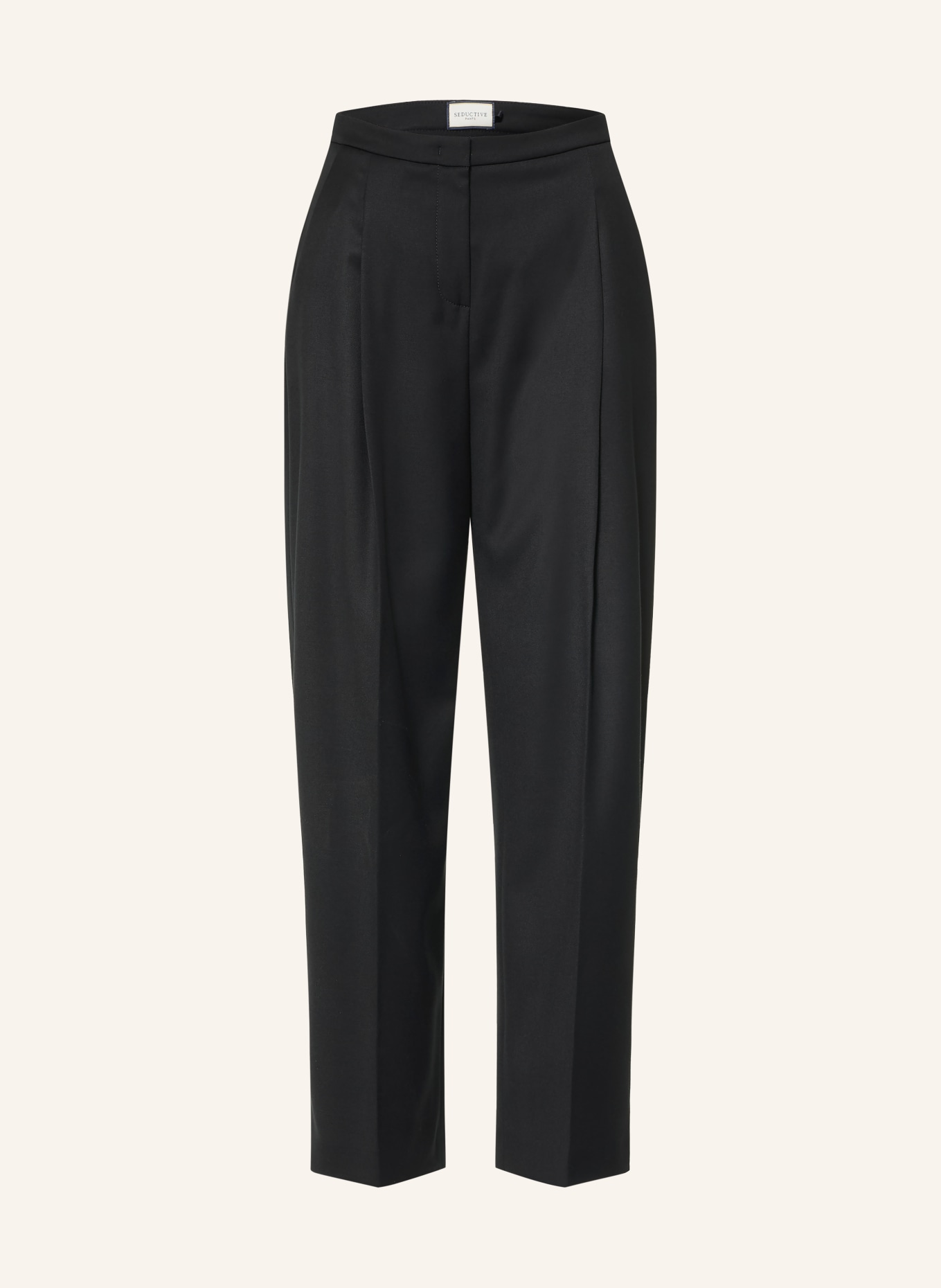 SEDUCTIVE LOUELLA Trousers: BLACK