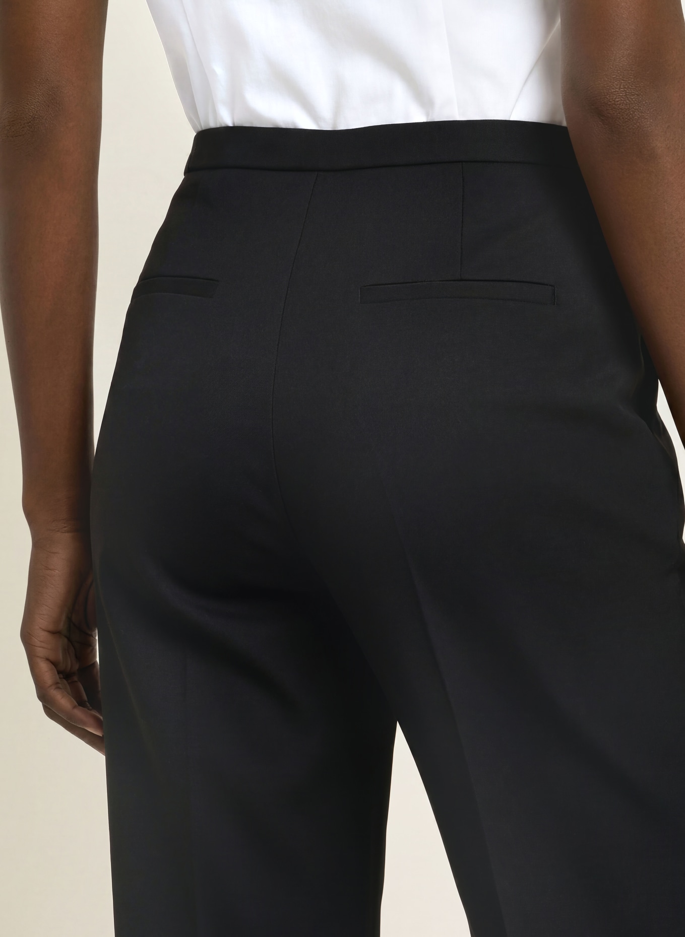 SEDUCTIVE LOUELLA Trousers: BLACK