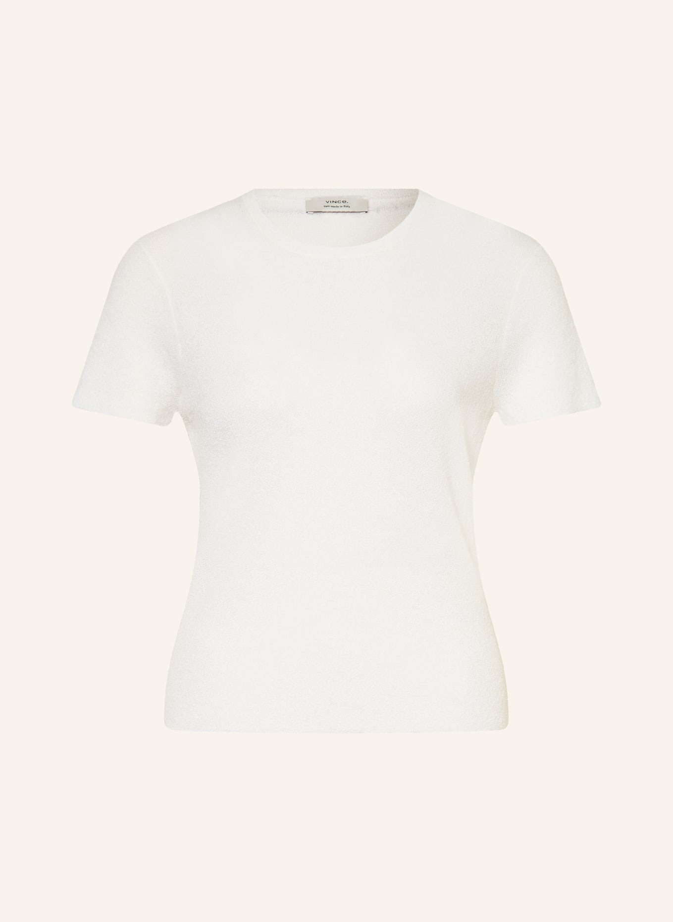 VINCE Knit shirt: CREAM