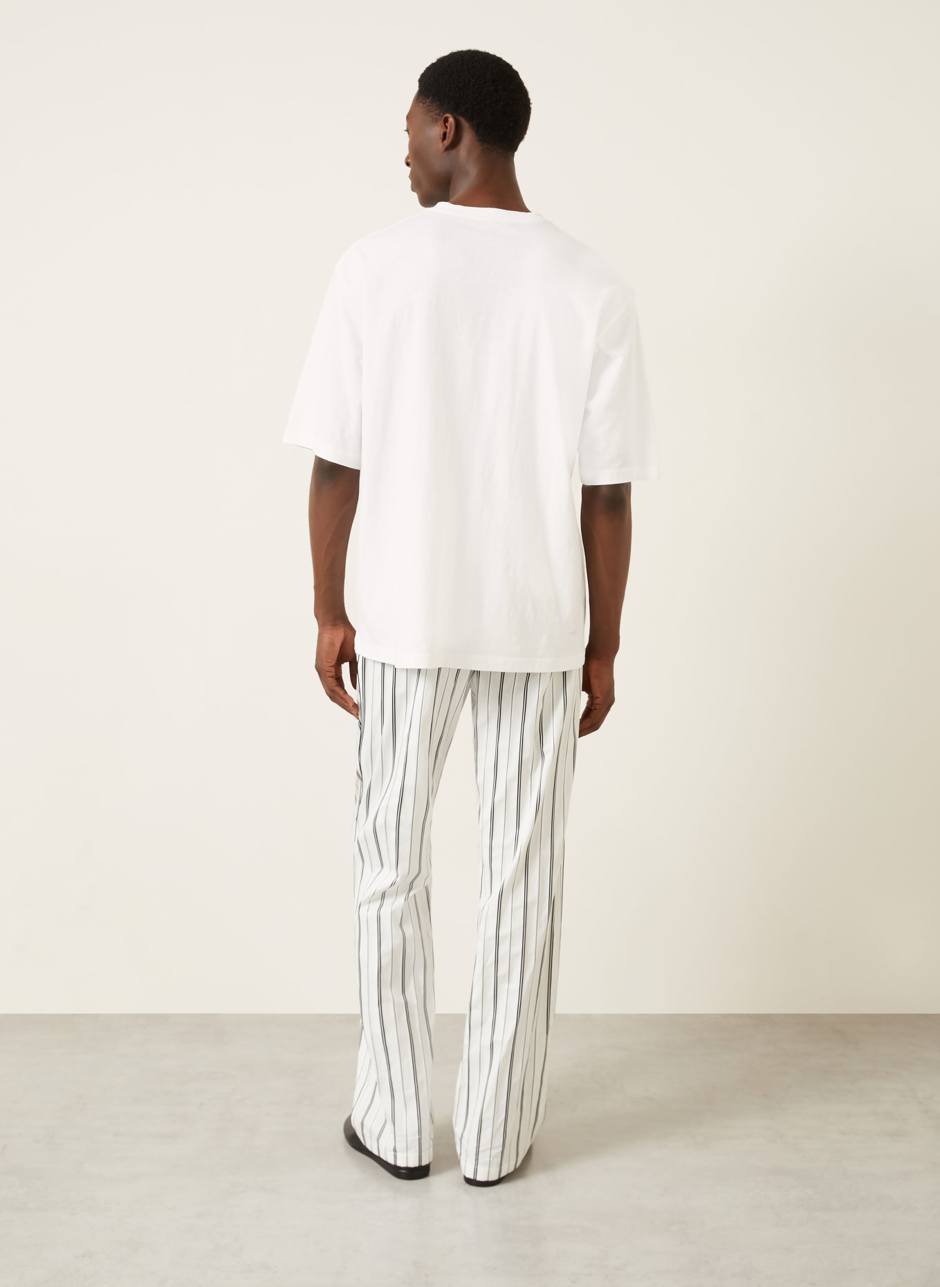 JACQUEMUS Koszulka oversize z limitowanej edycji T-shirt PLAGE: BIAŁY