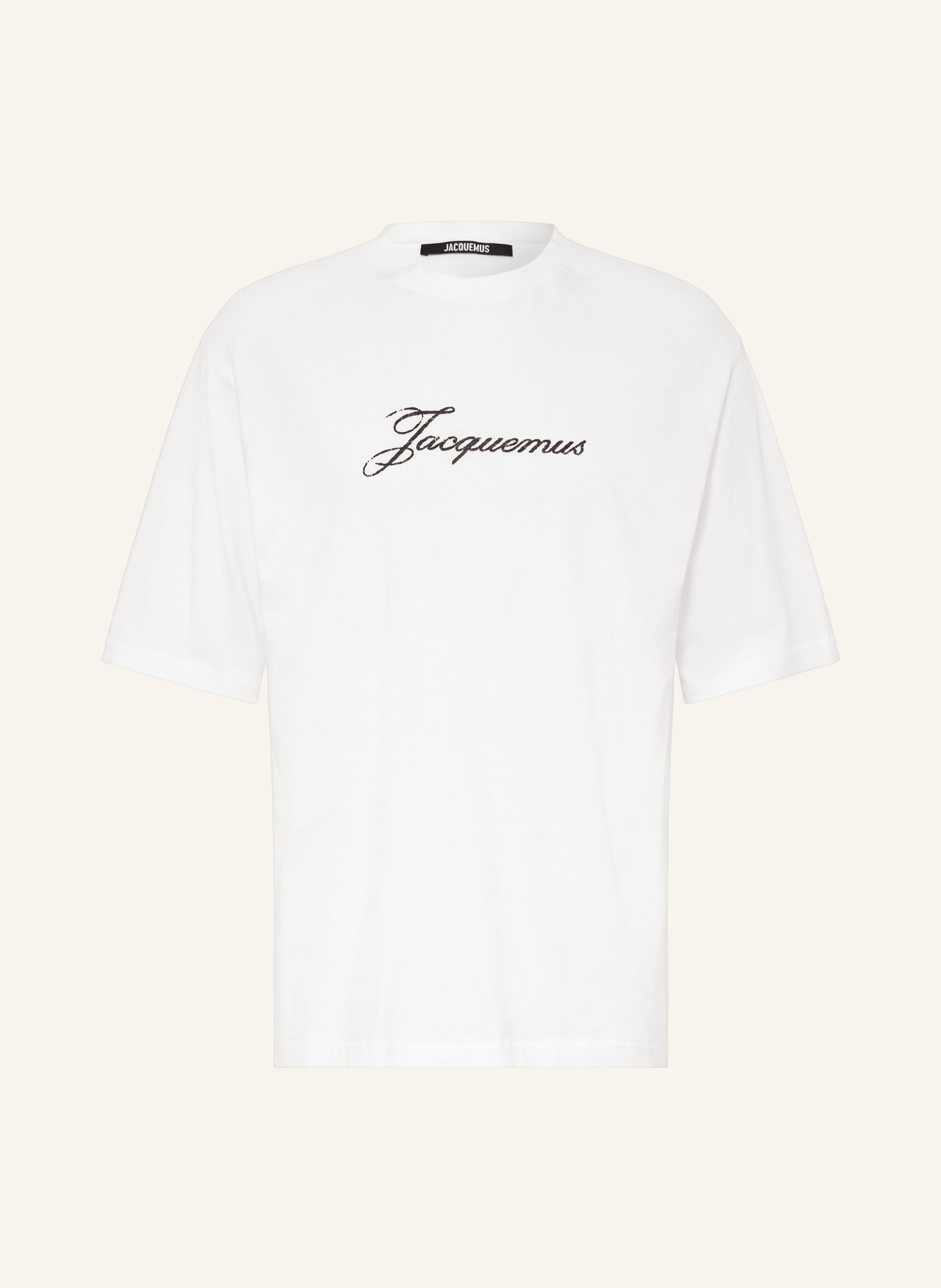 JACQUEMUS Koszulka oversize LE T-shirt: BIAŁY