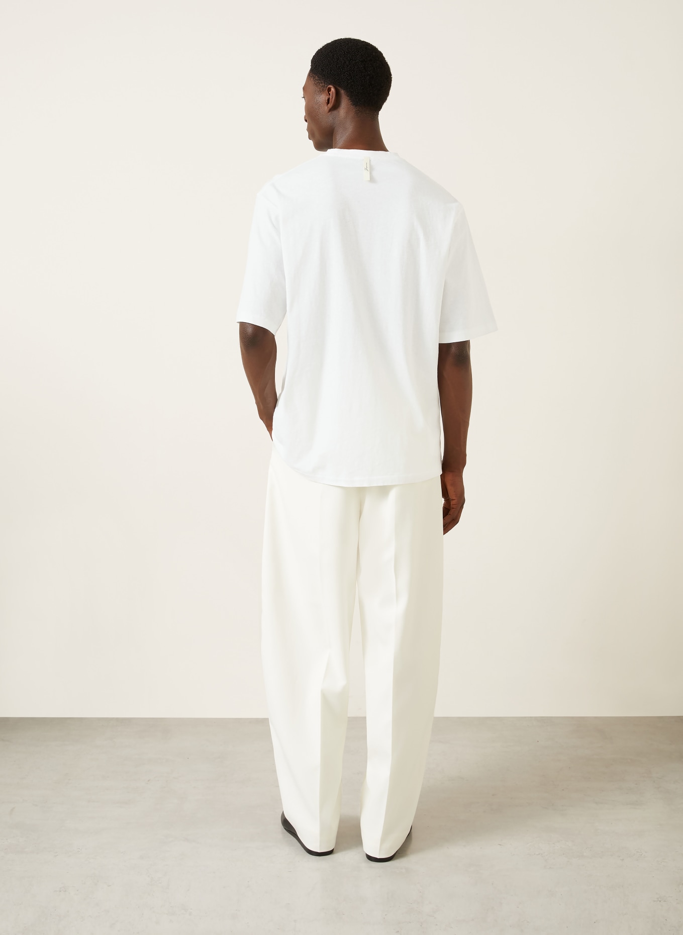 JACQUEMUS Koszulka oversize LE T-shirt: BIAŁY