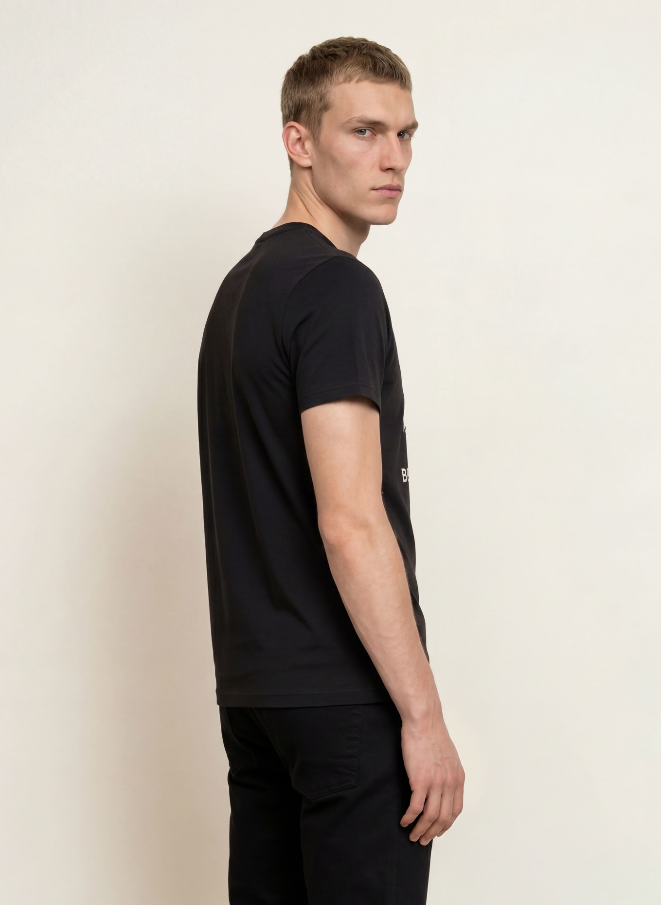 BELSTAFF T-shirt BLUR: ZWART