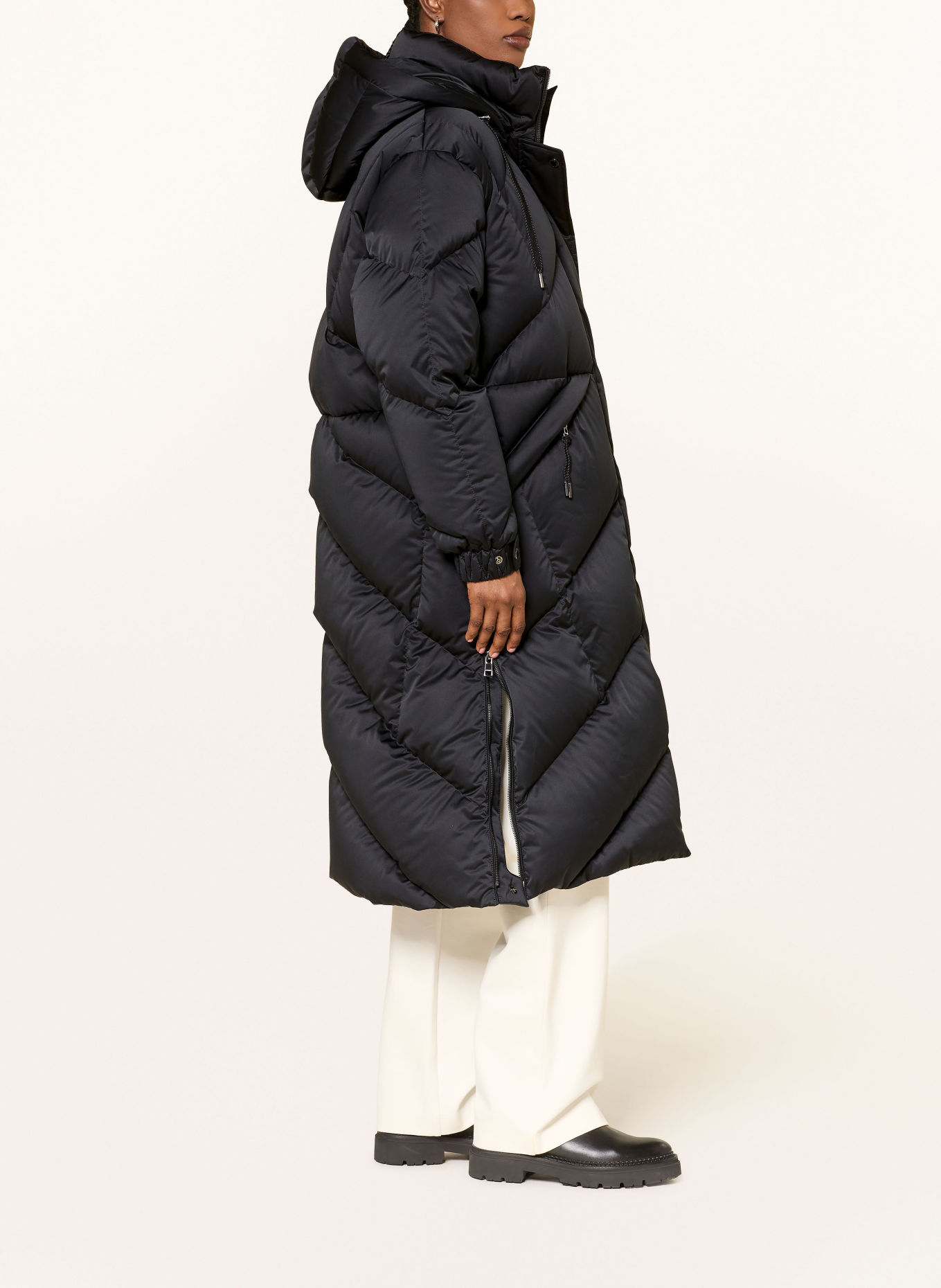 BOGNER Donsmantel GINNY: ZWART