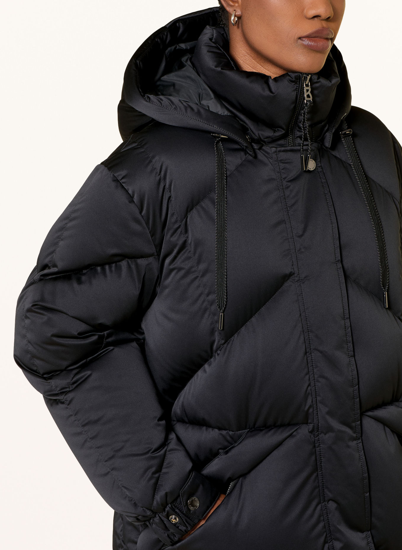 BOGNER Donsmantel GINNY: ZWART