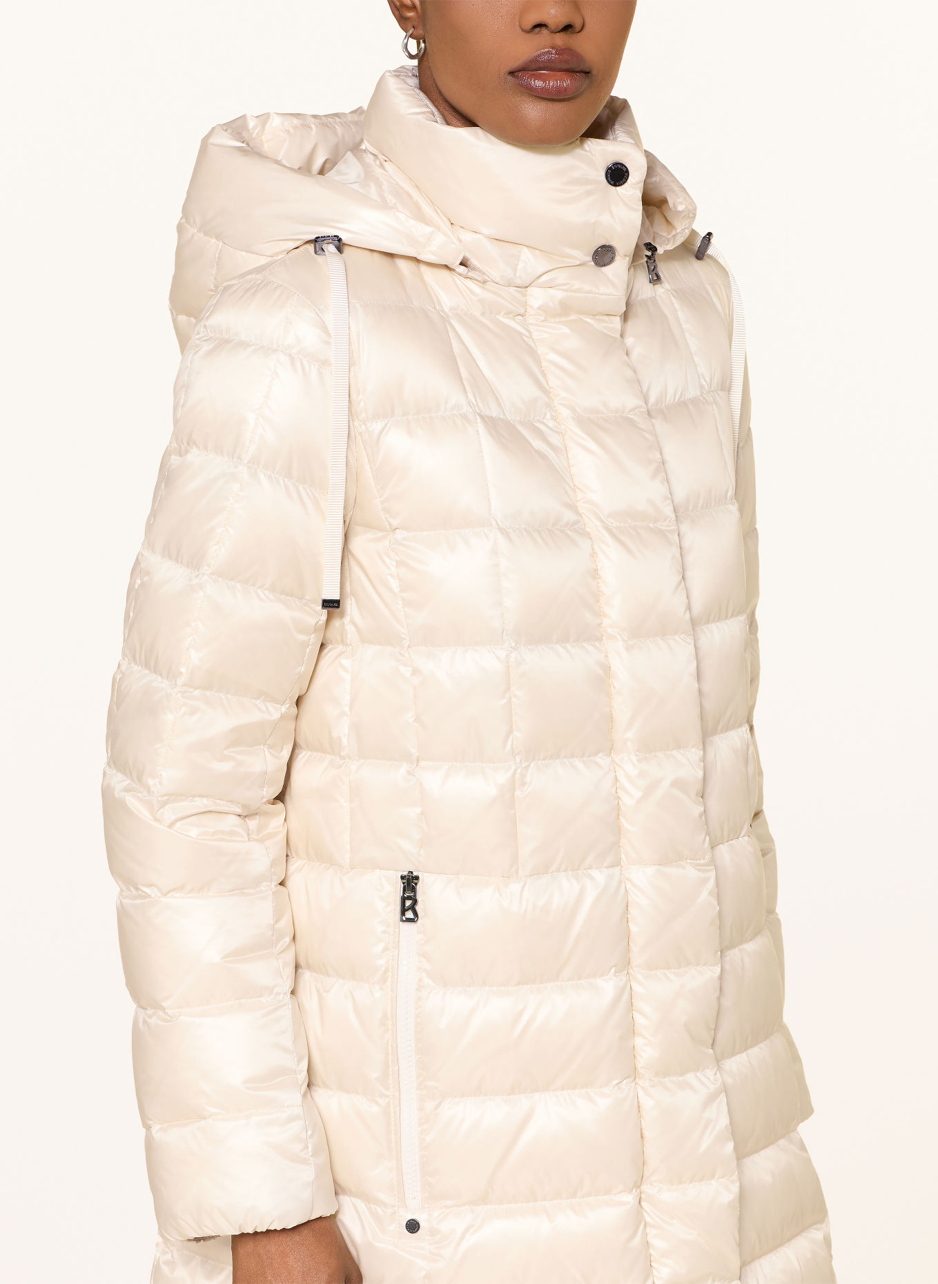 BOGNER MERYL-D Down coat with Detachable Hood: CREAM