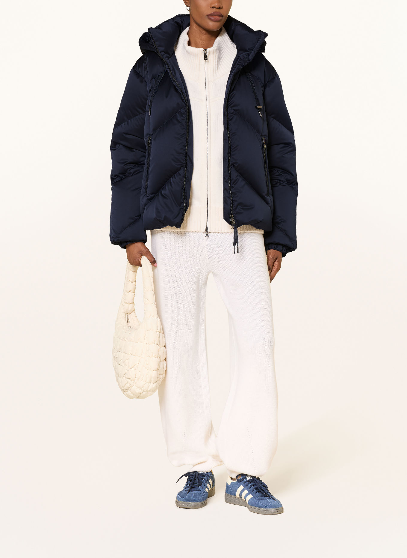 BOGNER GIORGIA Down Jacket: BLUE