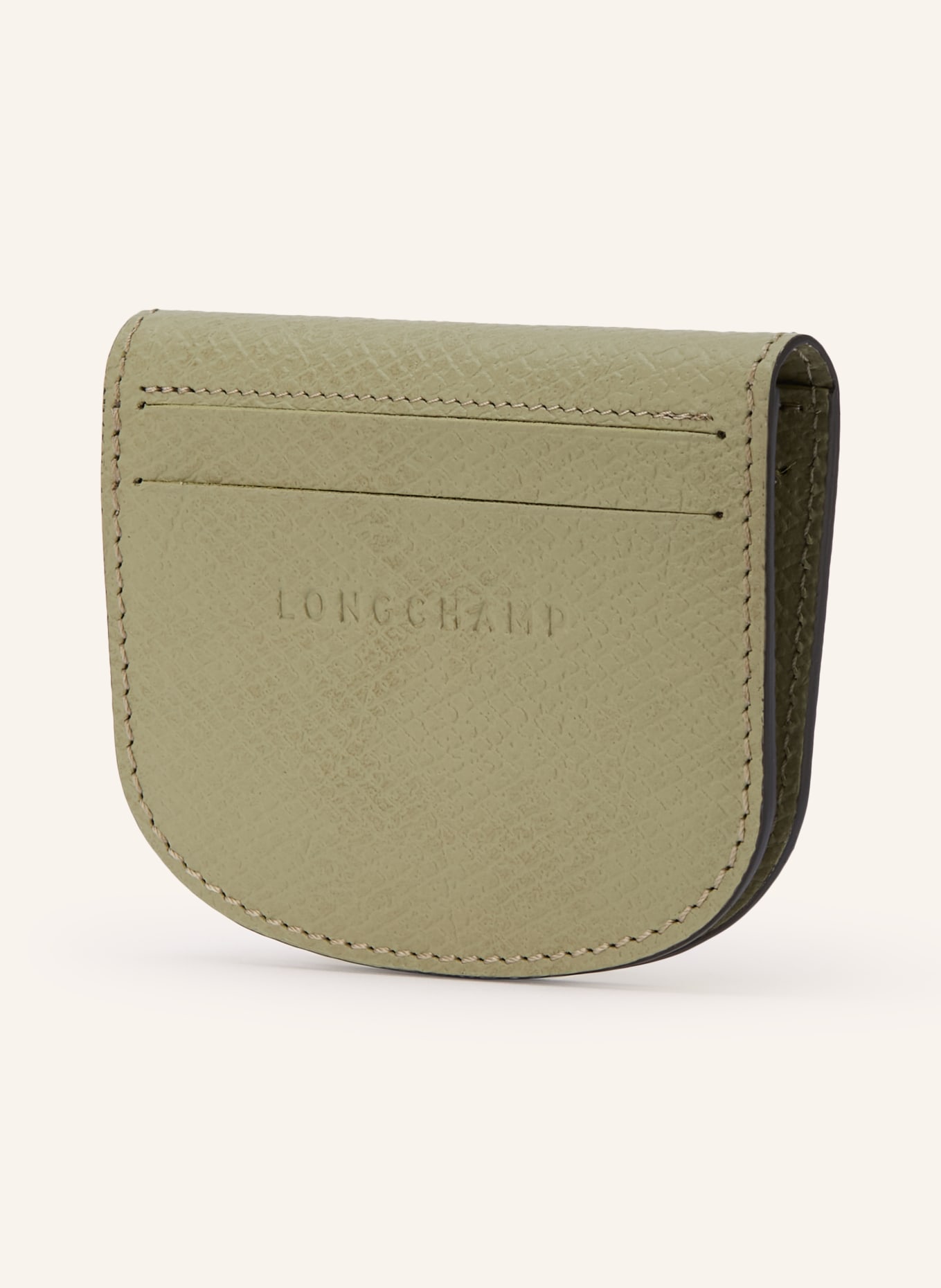 LONGCHAMP Kartenetui ÈPURE: HELLGRÜN / GOLD