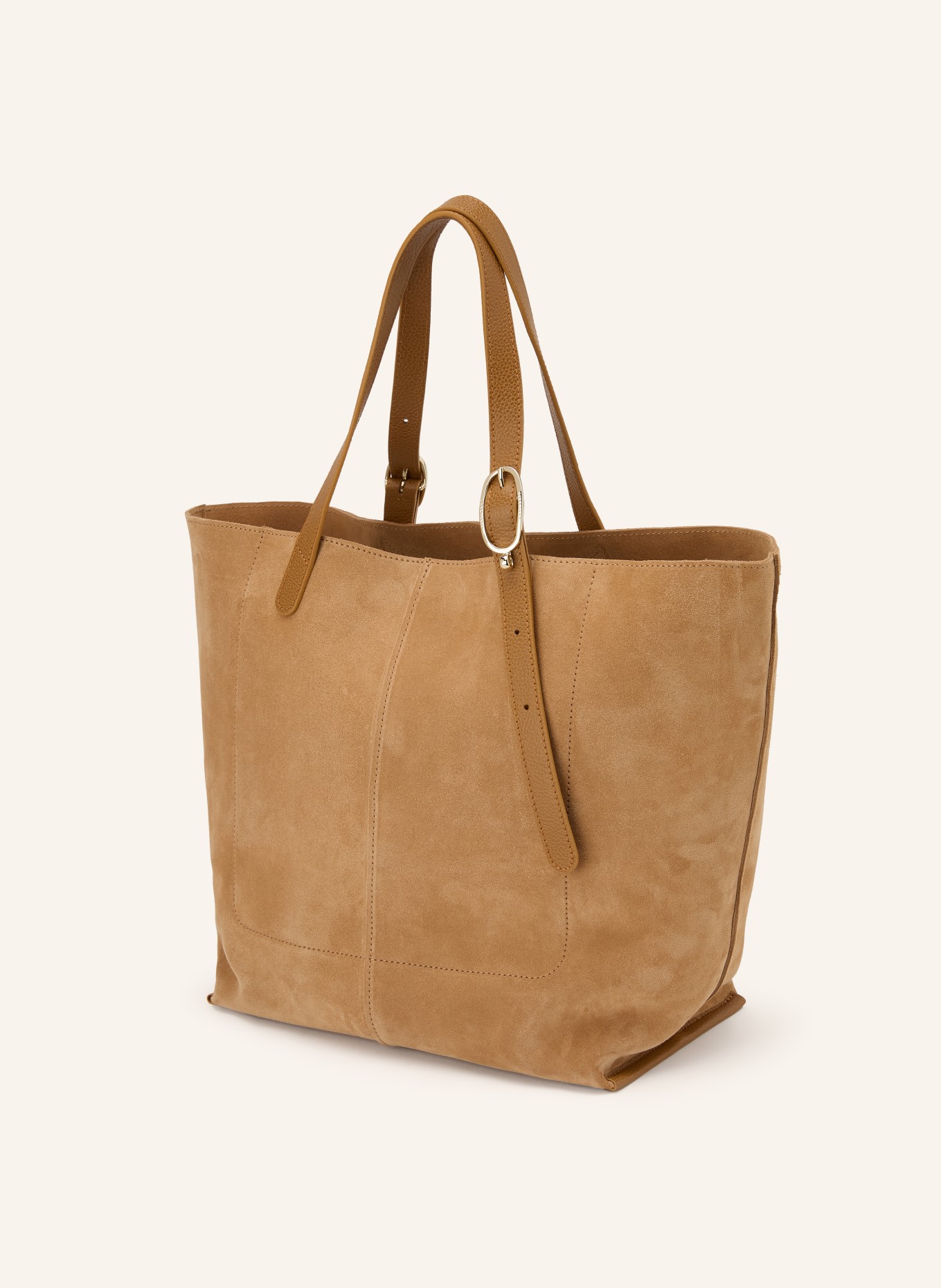 LONGCHAMP Shopper COMPLICE XL: CAMEL / GOLD / COGNAC