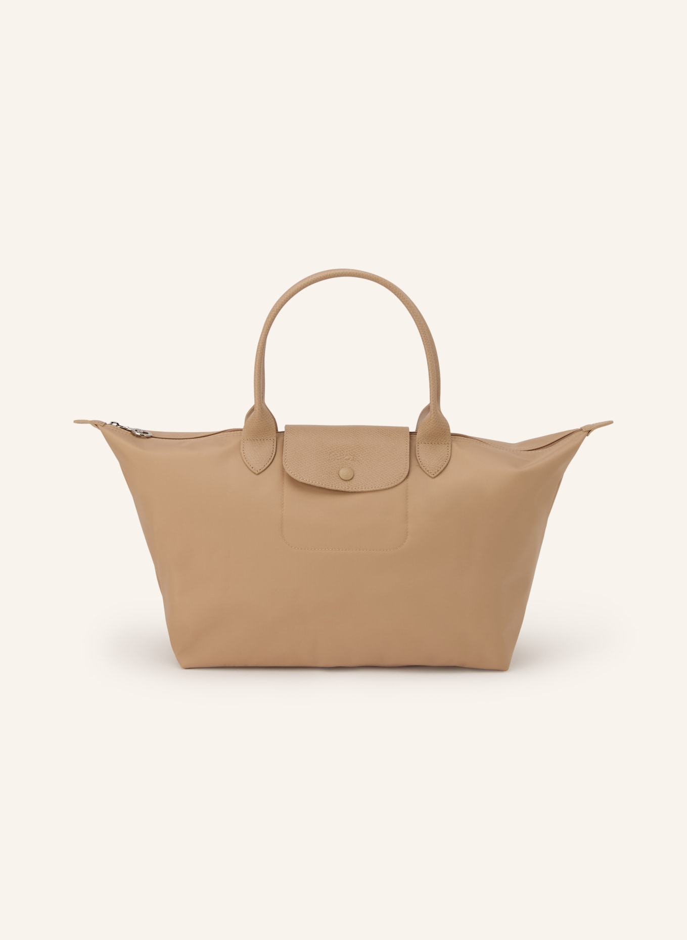 LONGCHAMP Handtasche LE PLIAGE ONE S: BEIGE / SILBER