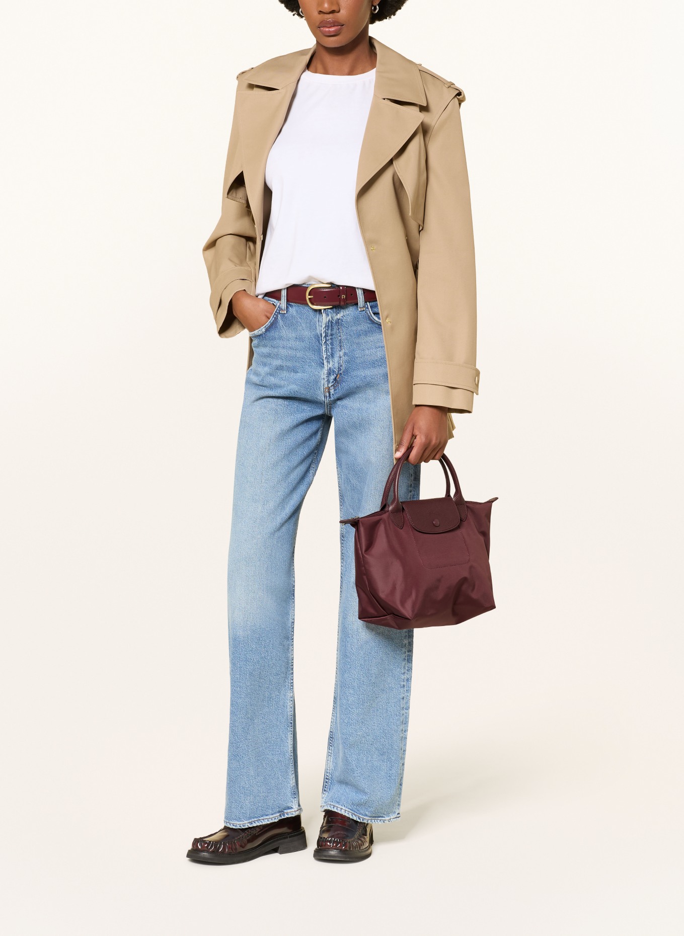 LONGCHAMP Handtasche LE PLIAGE ONE S: DUNKELROT