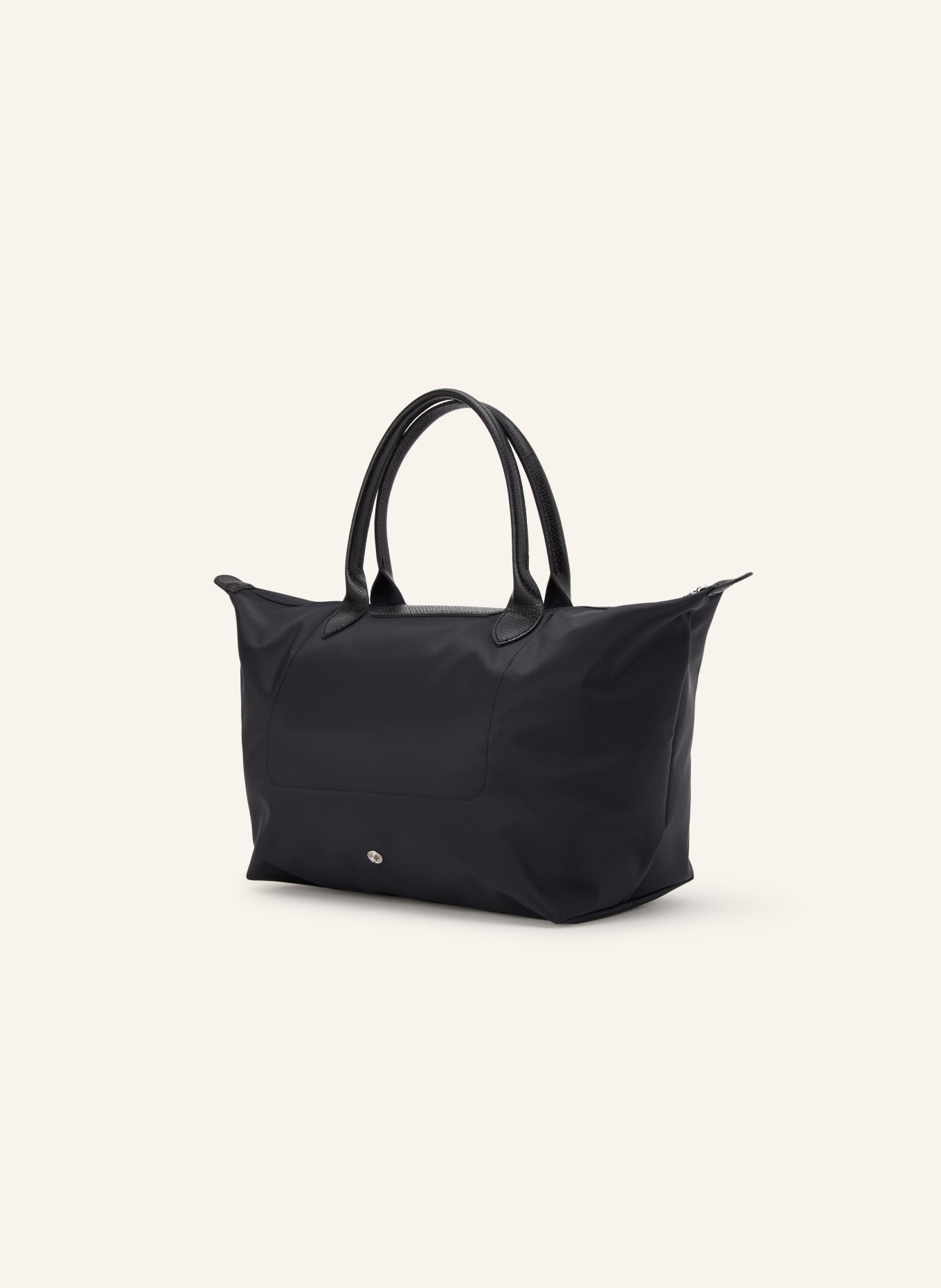 LONGCHAMP Handtasche LE PLIAGE ONE L: SCHWARZ / SILBER