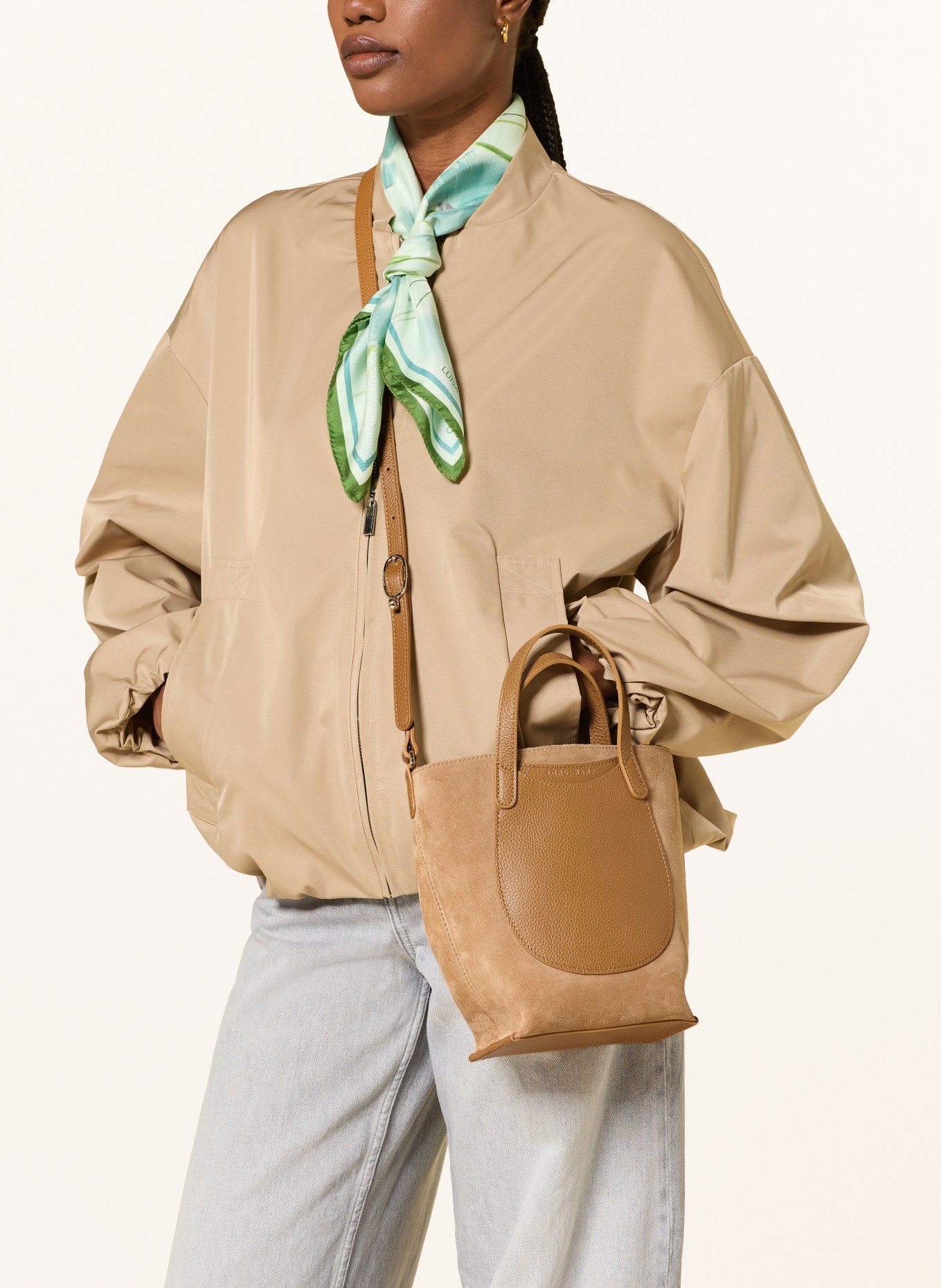 LONGCHAMP Umhängetasche XS COMPLICE: HELLBRAUN