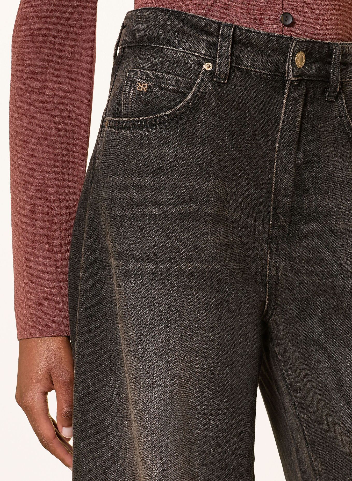 RAFFAELLO ROSSI Barrel Jeans TIRA: 680 TABAK