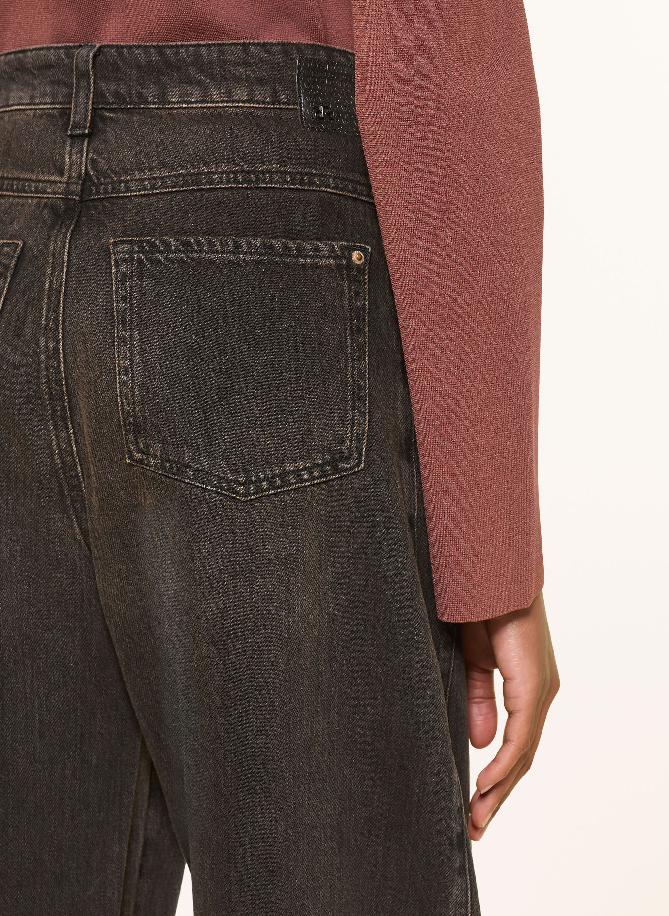 RAFFAELLO ROSSI Barrel Jeans TIRA: 680 TABAK