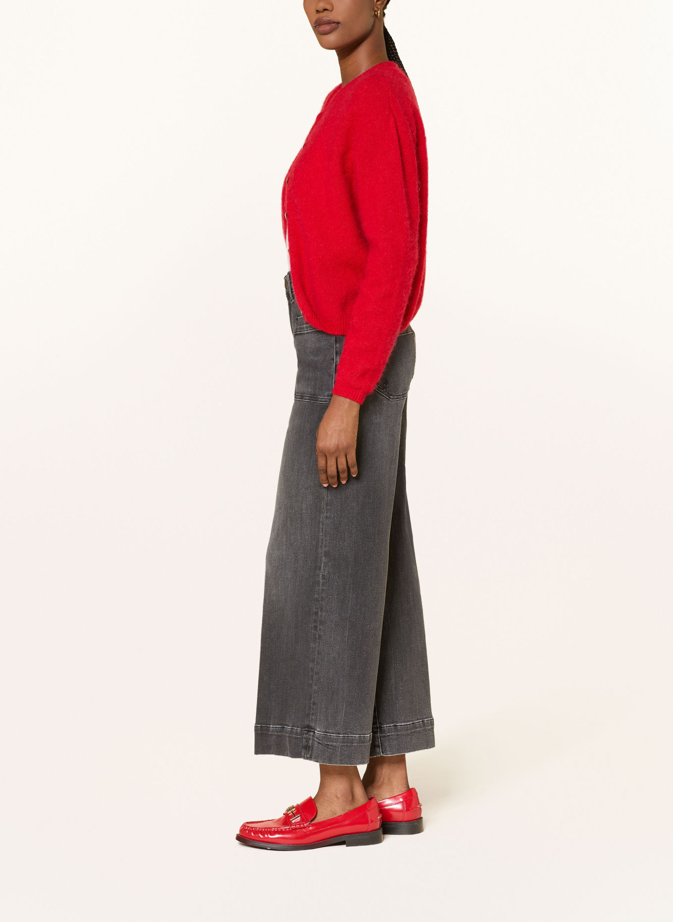 RAFFAELLO ROSSI Jean style jupe-culotte MIRU: 981 dark grey