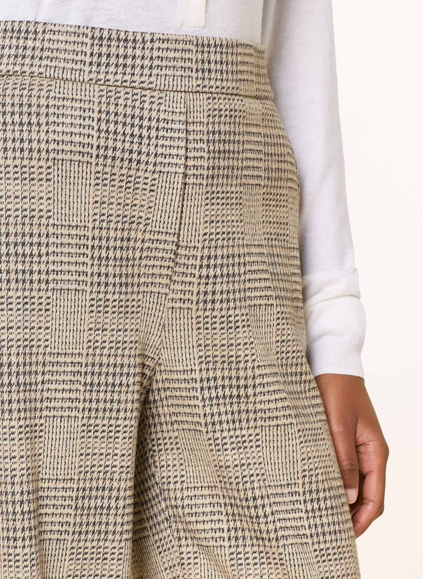 RAFFAELLO ROSSI 7/8-Hose PHIBI: DUNKELGRAU / BEIGE