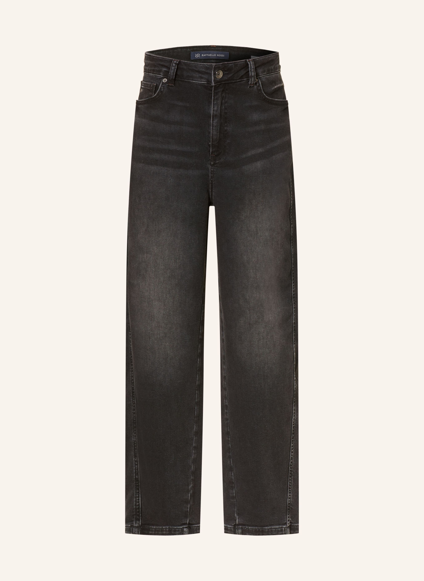 RAFFAELLO ROSSI Barrel džíny HANNI: 981 dark grey