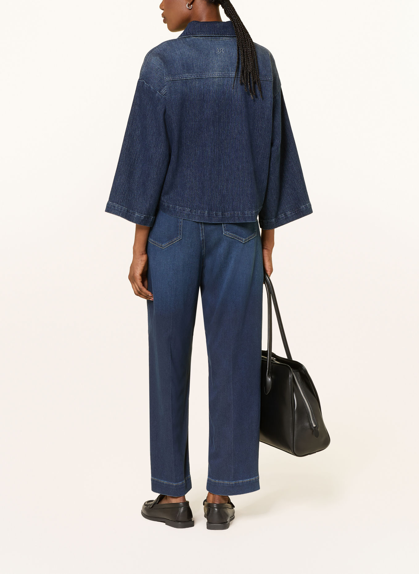 RAFFAELLO ROSSI Barrel-jeans JANY: 875 DUNKELBLAU