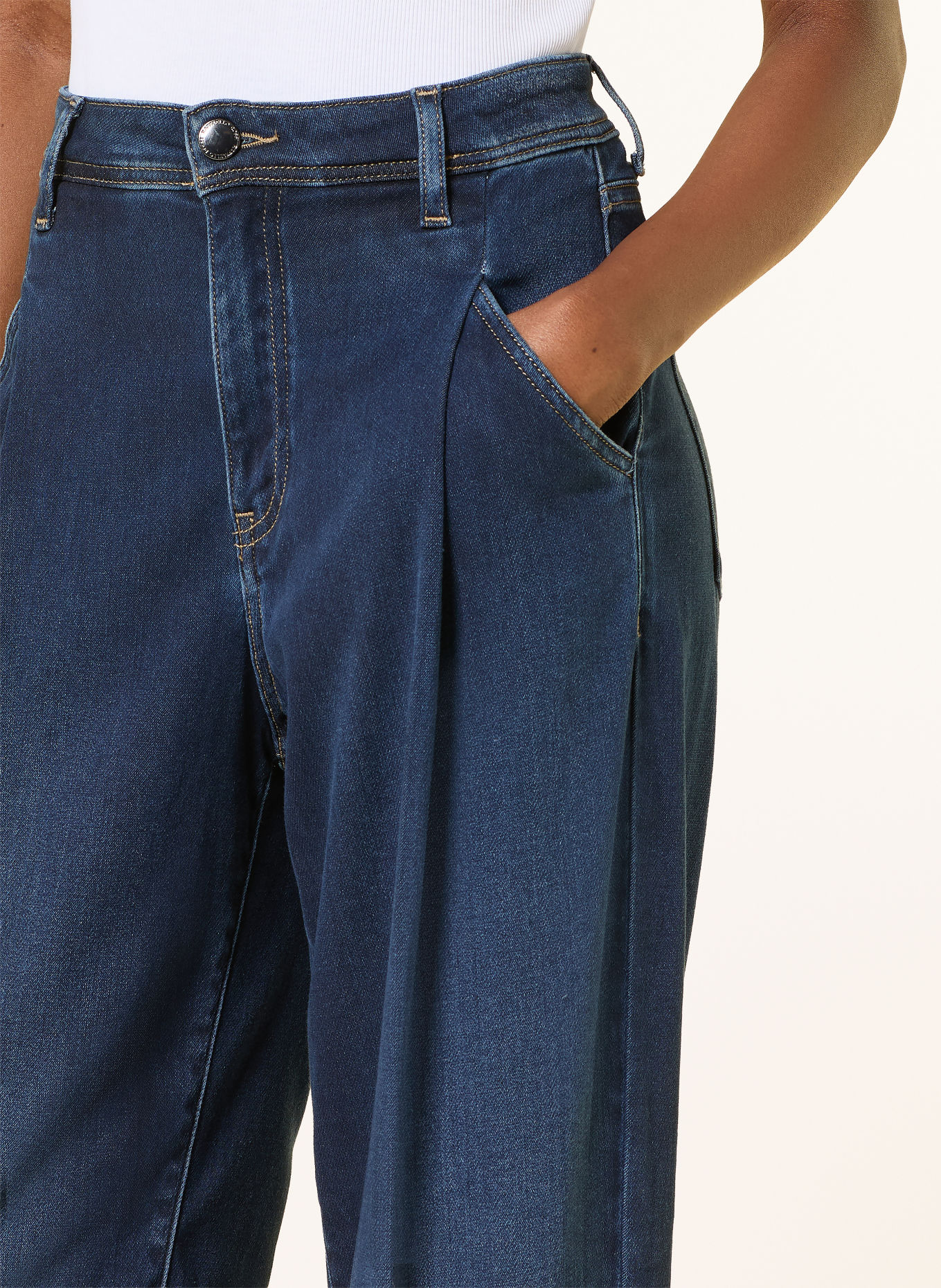 RAFFAELLO ROSSI Barrel-jeans JANY: 875 DUNKELBLAU