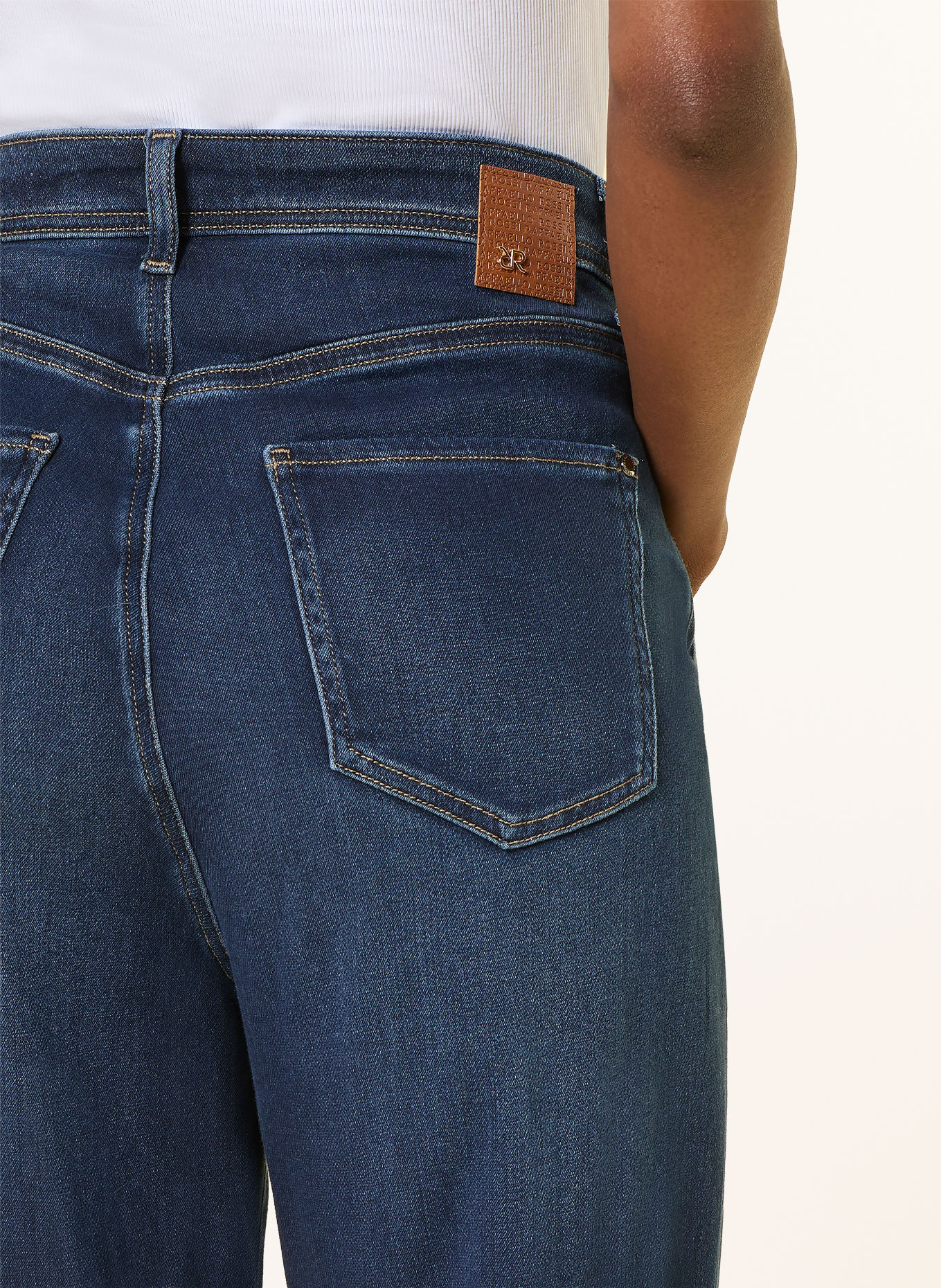 RAFFAELLO ROSSI Barrel-jeans JANY: 875 DUNKELBLAU