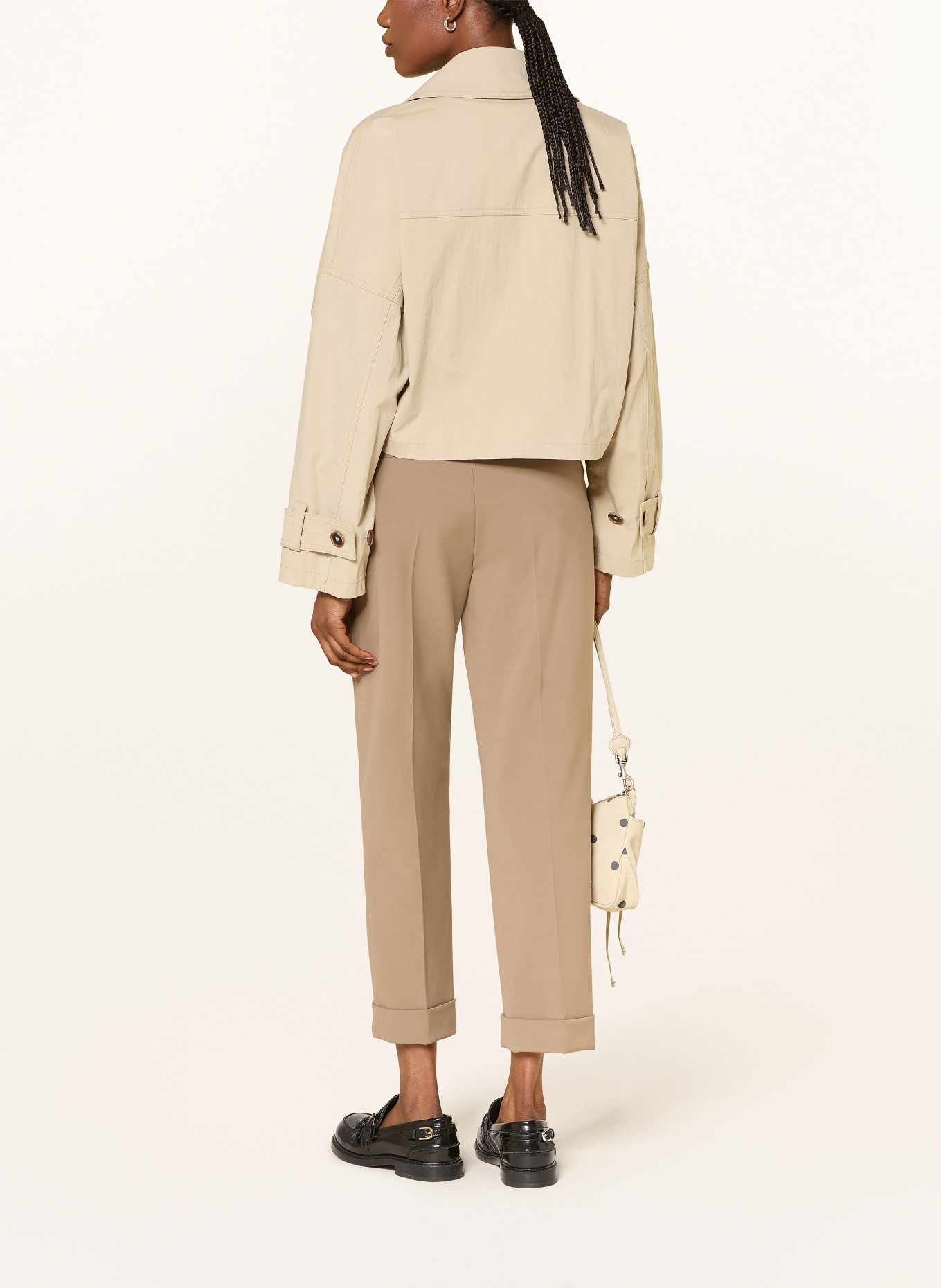 RAFFAELLO ROSSI 7/8-broek KRISS: CAMEL