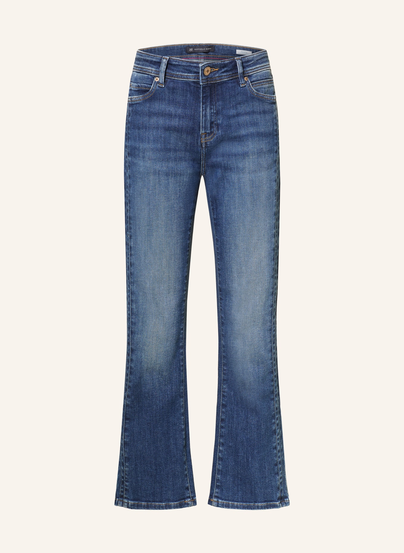 RAFFAELLO ROSSI Flared jeans VIC: 846 Vintage Stonewash