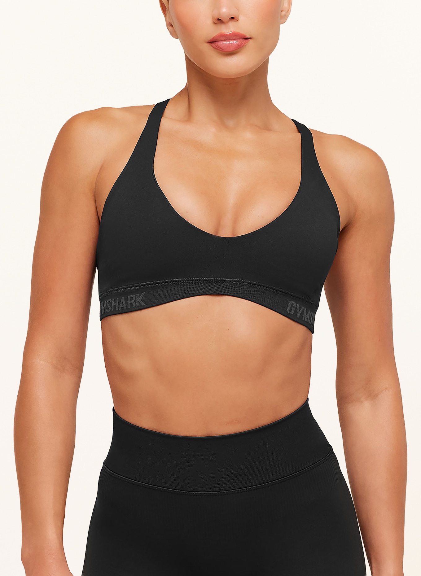 GYMSHARK Sport-BH FLEX REINVENTED: SCHWARZ