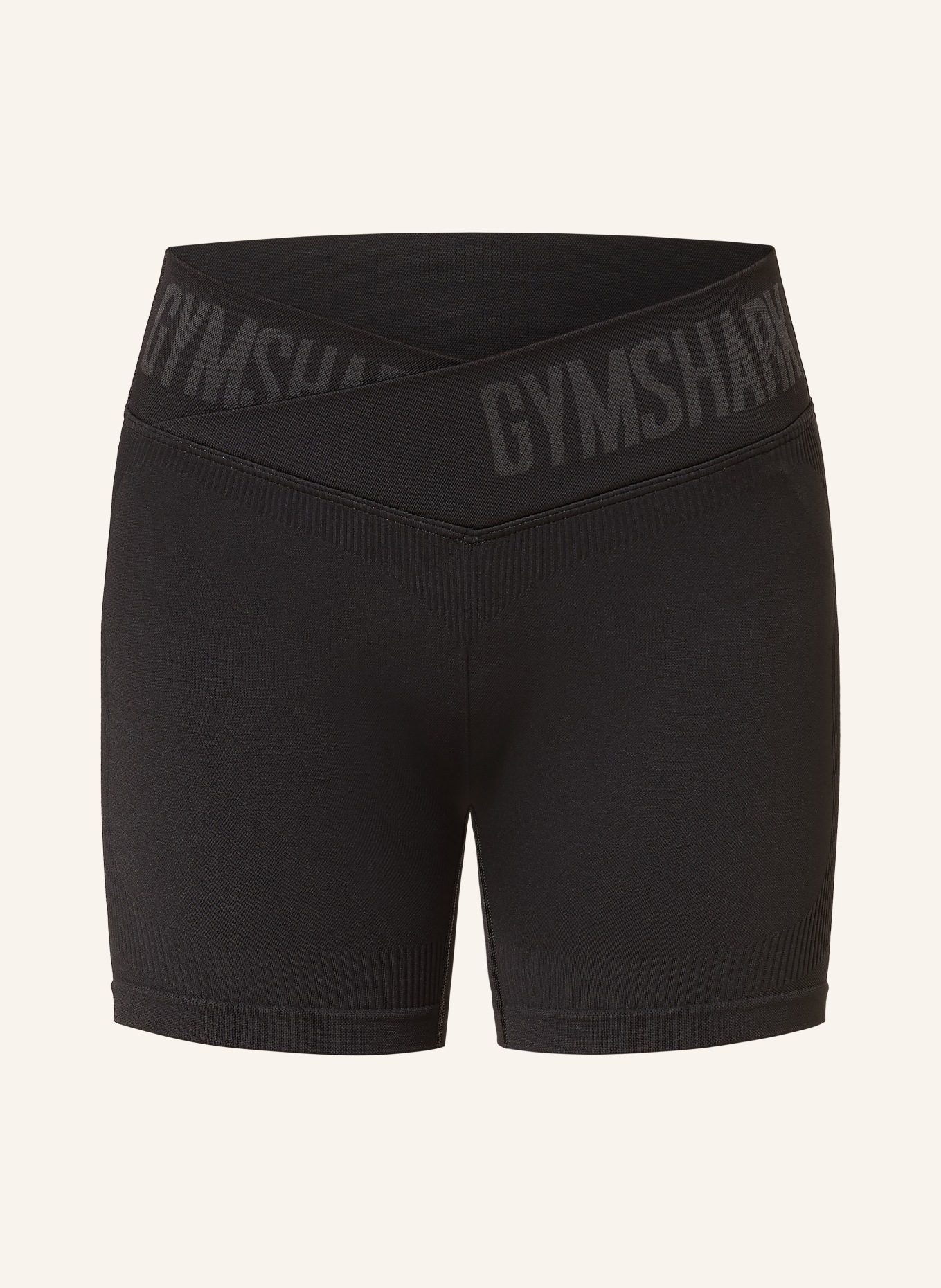 GYMSHARK Tights FLEX V4: SCHWARZ