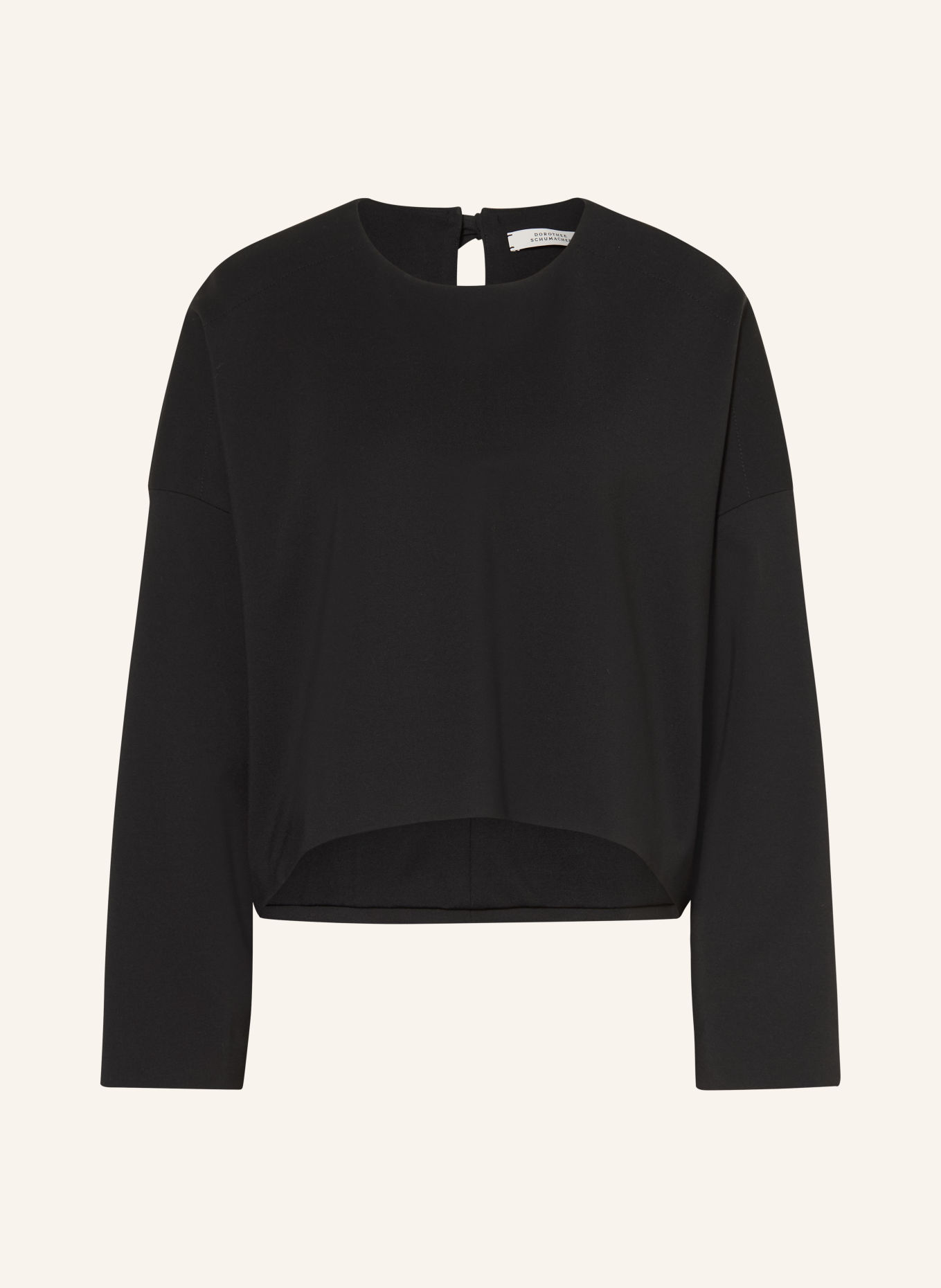 DOROTHEE SCHUMACHER Sweatshirt EMOTIONAL ESSENCE: SCHWARZ